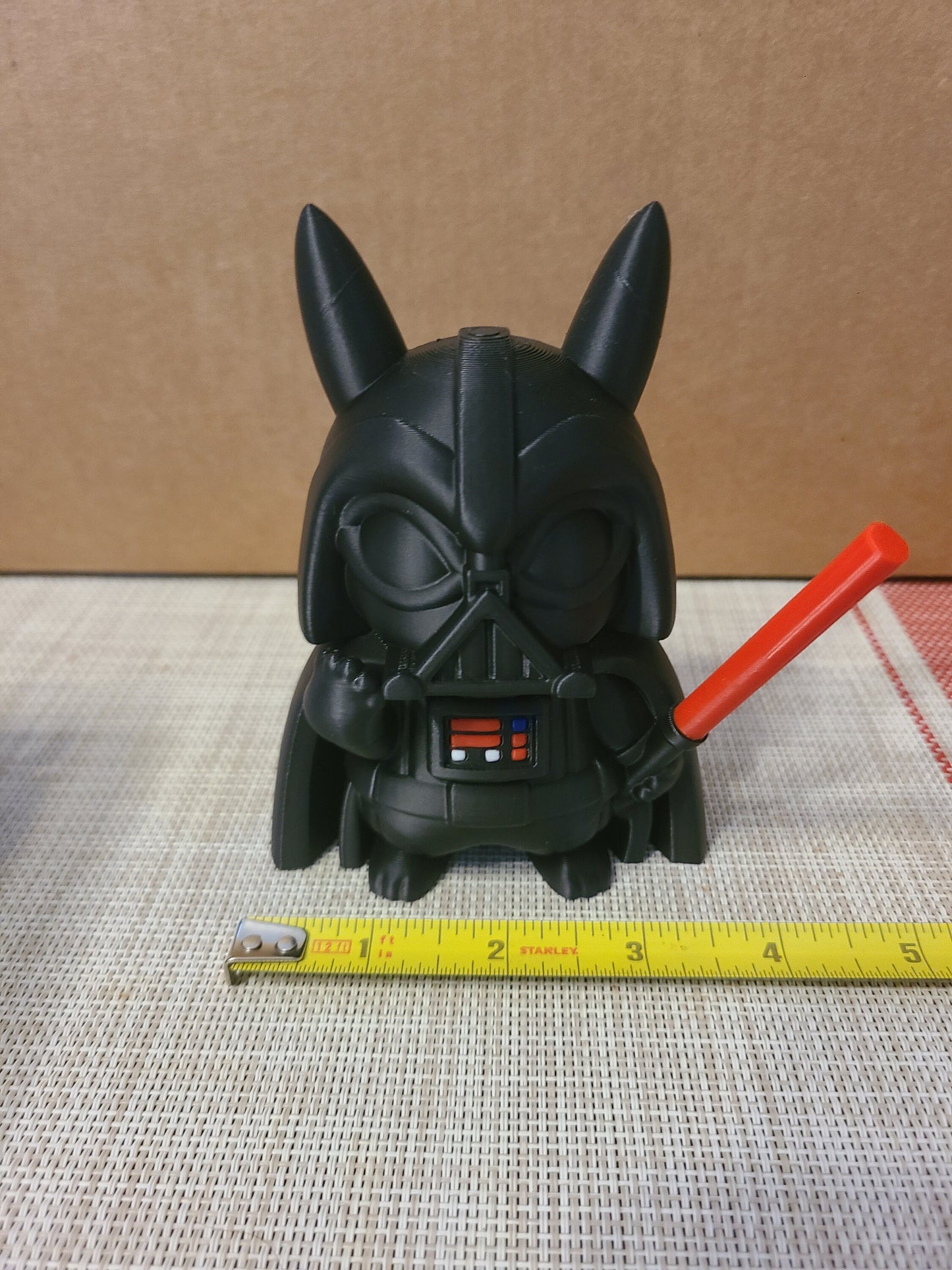 Darth Vader Starwars Pikachu Figure Pokemon 5 inches tall retro Nintendo Mew Two Darthvader
