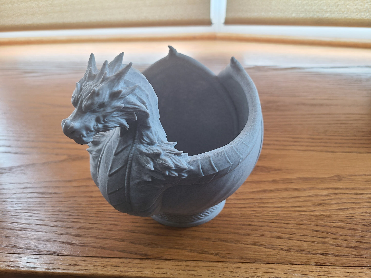 Dragon Bowl Planter for Tabletop Games and Plants