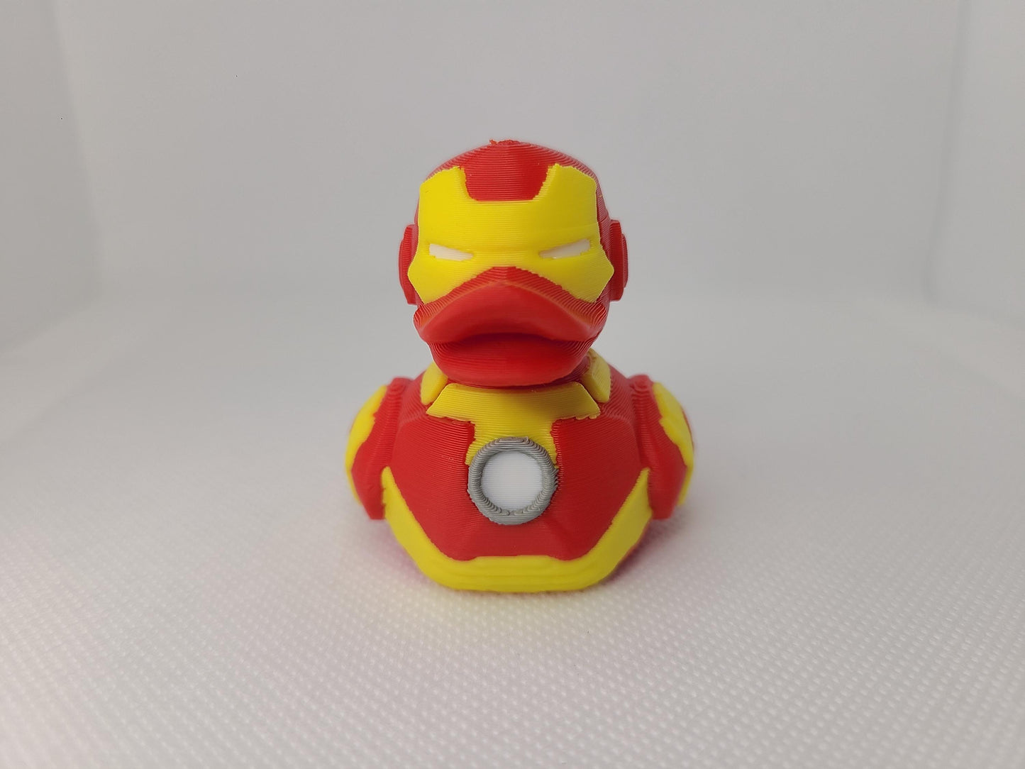 Iron Man Duck 3D Printed Fanart Mini Size Ironman Marvel Tony Stark Comic Book