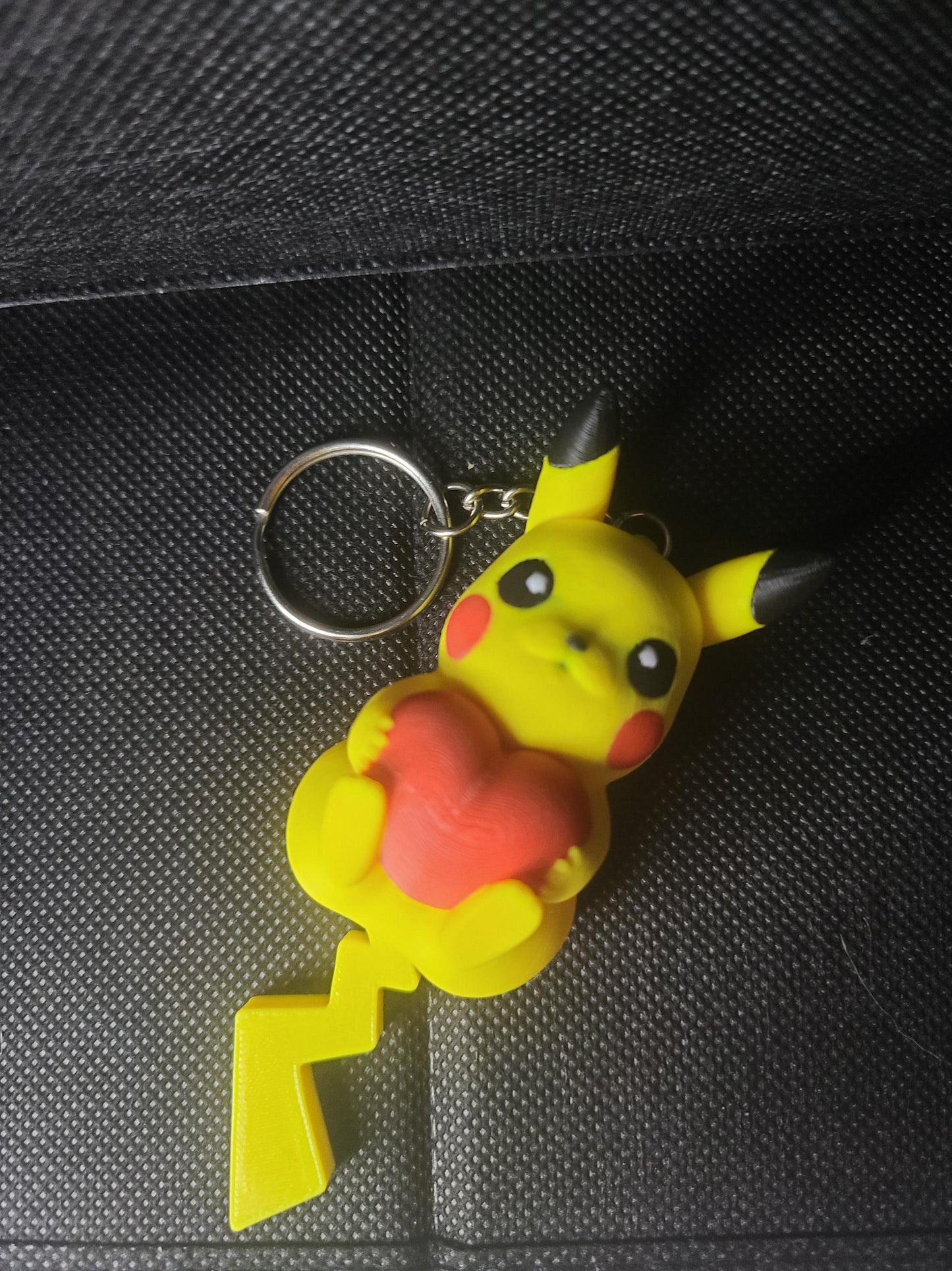 Pokémon Love Pikachu Pokemon 3D Printed Keychain Retro Party Favor Classic Nintendo Eevee Evolution Heart