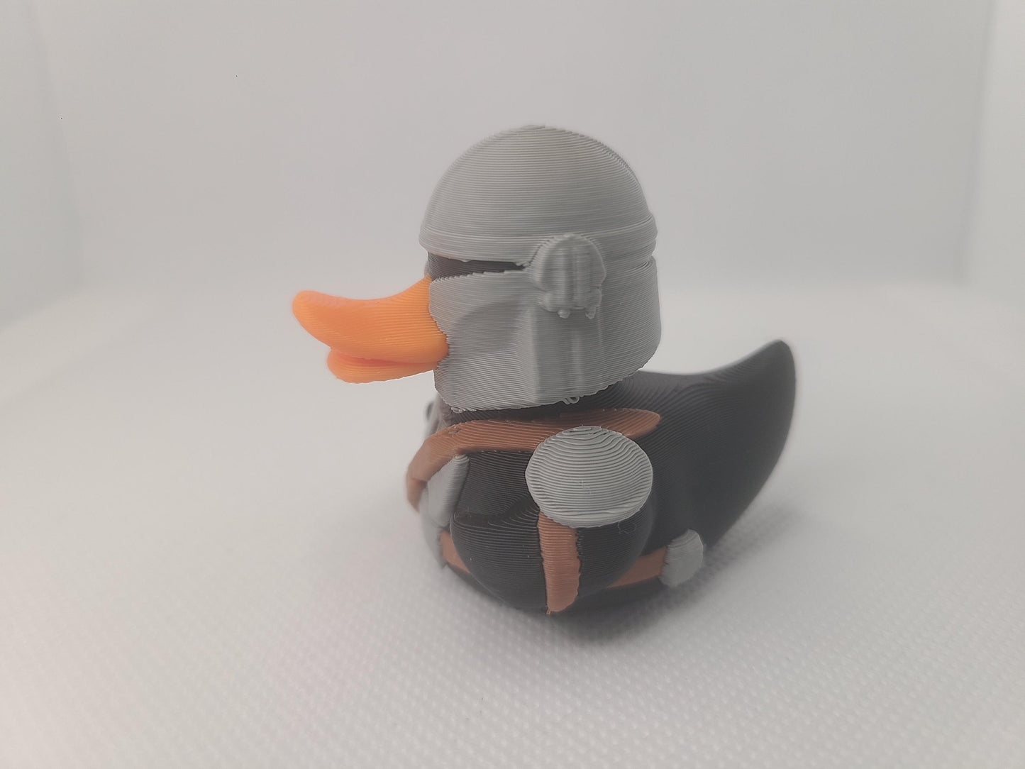 Mando Duck 3D Printed Mini Size Star Wars Mandalorian Gift Birthday Nerd Geek