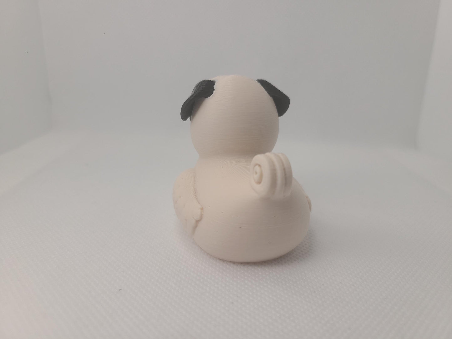Pug Duck 3D Print Mini Size Dog Cute Caine Gift Pet Animal Puppy Cruise Duck
