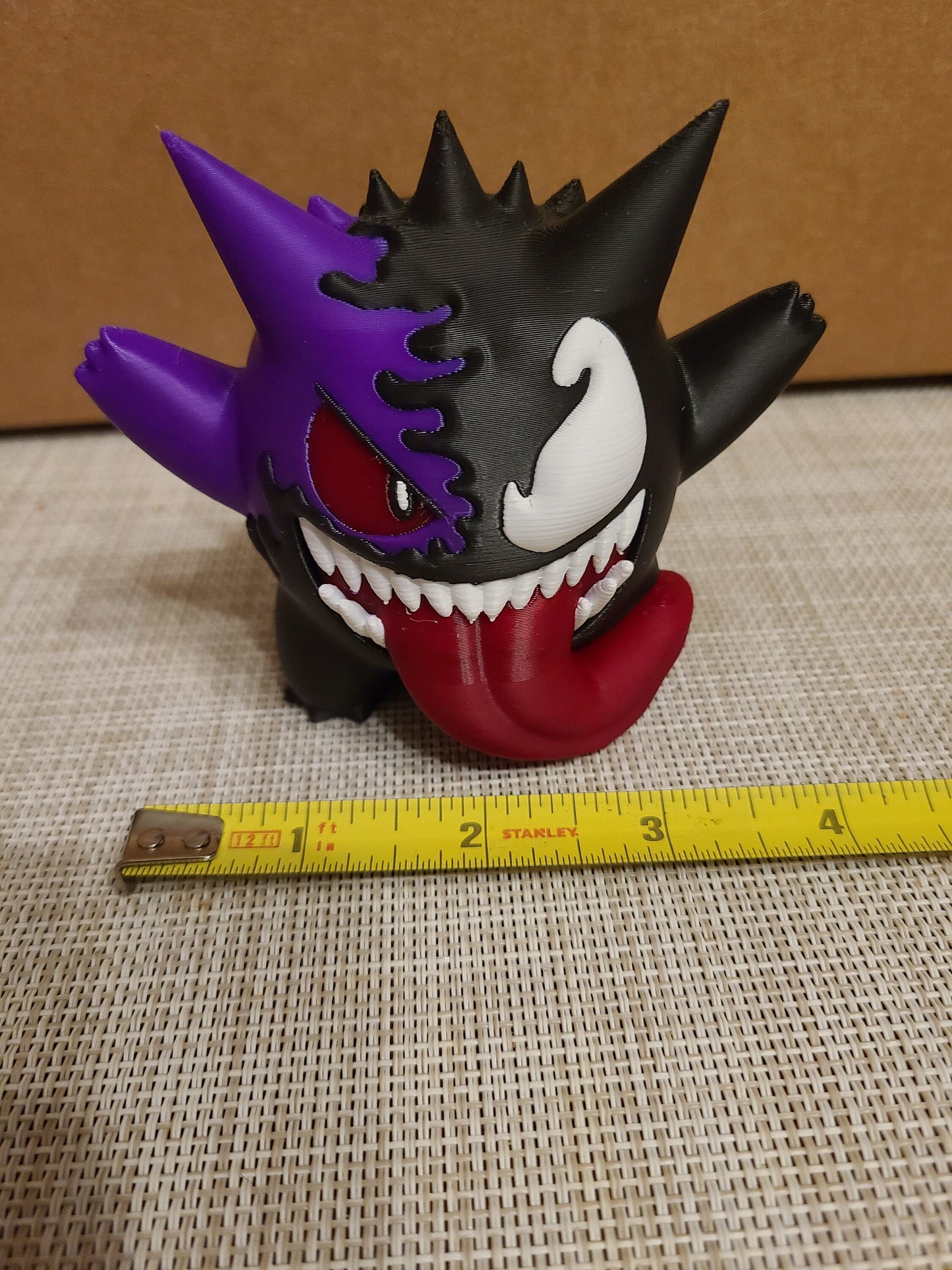 Venom Gengar Figure Pokemon 4 inches tall retro Nintendo Pikachu Spiderman