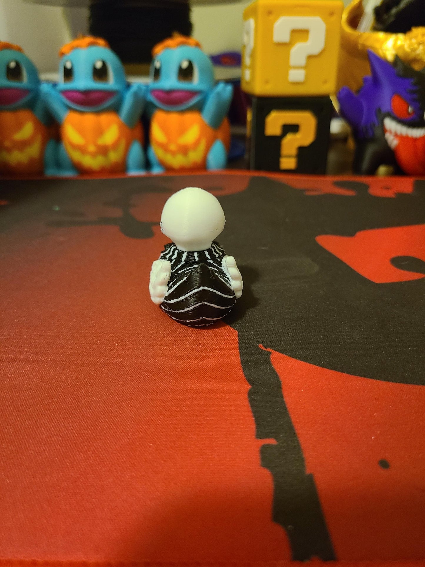 Jack Skellington Nightmare before Christmas 3D Printed Mini Small Large Size Jeep Duck Plastic Highly Detailed Halloween Horror