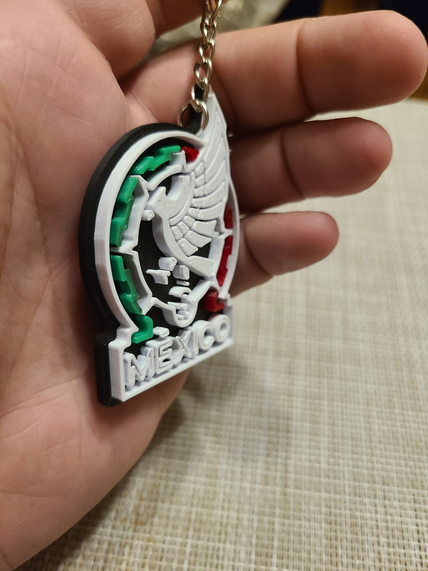 Mexico National Soccer Team Logo Keychain Mexico Football