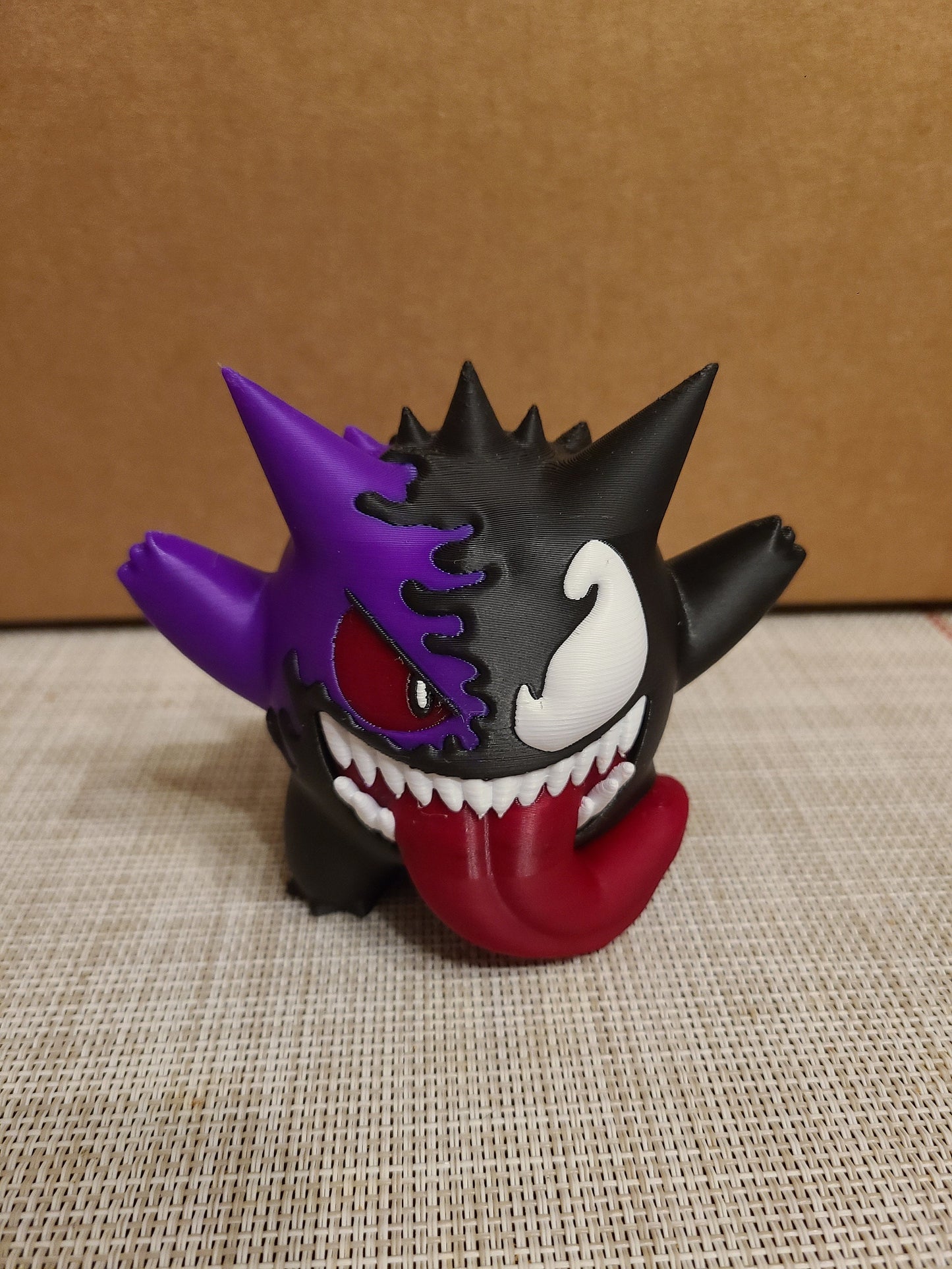 Venom Gengar Figure Pokemon 4 inches tall retro Nintendo Pikachu Spiderman