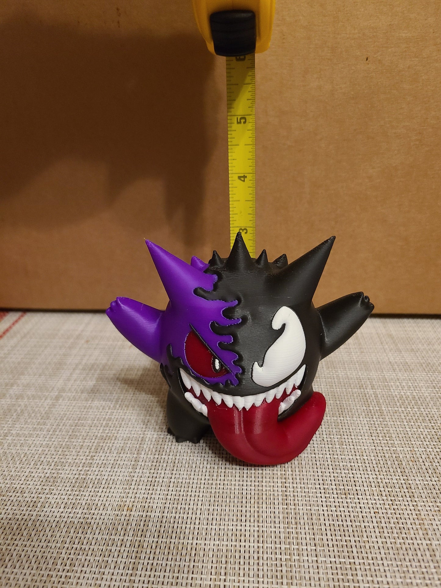 Venom Gengar Figure Pokemon 4 inches tall retro Nintendo Pikachu Spiderman