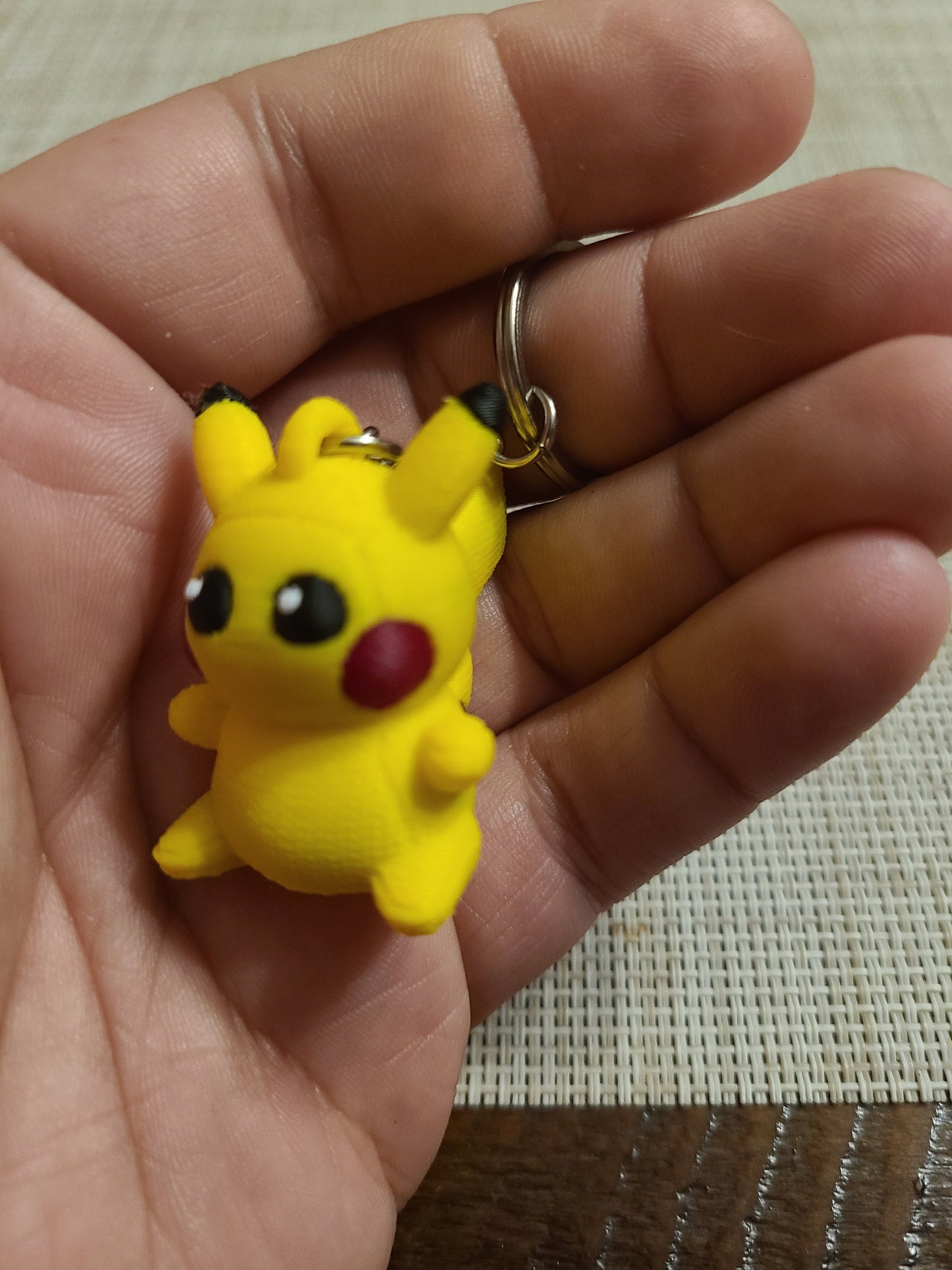 Pokémon Knitted Pokemon 3D Printed Keychain Retro Party Favor Pikachu Classic Nintendo Eevee Evolution