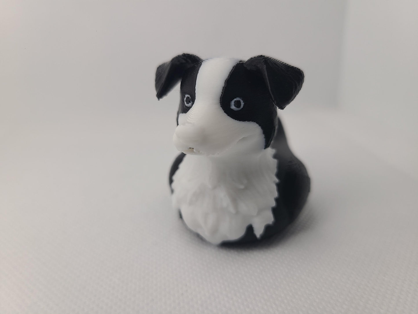 Border Collie Duck 3D Print Mini Size Dog Cute Caine Gift Pet Animal Puppy