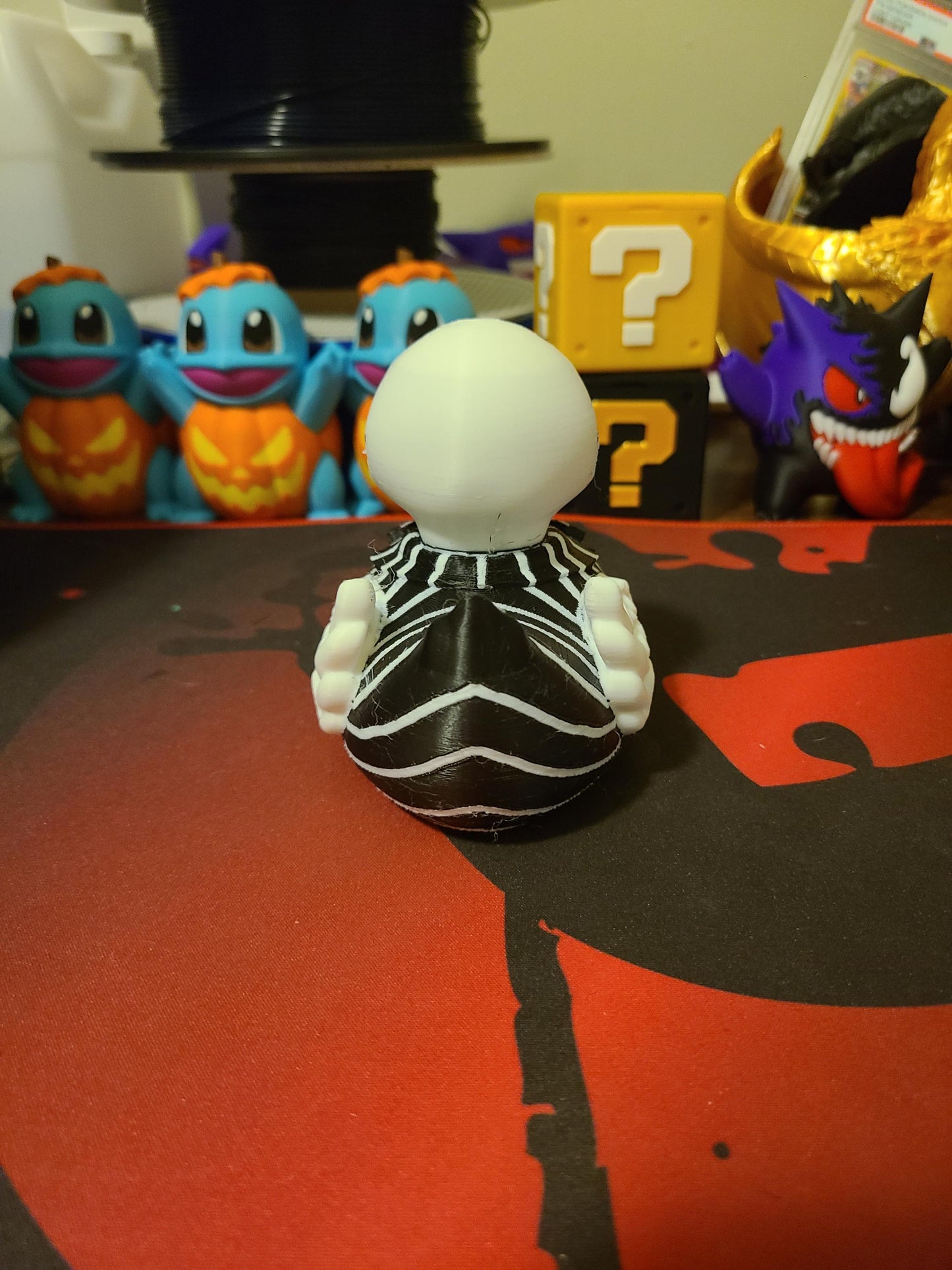 Jack Skellington Nightmare before Christmas 3D Printed Mini Small Large Size Jeep Duck Plastic Highly Detailed Halloween Horror