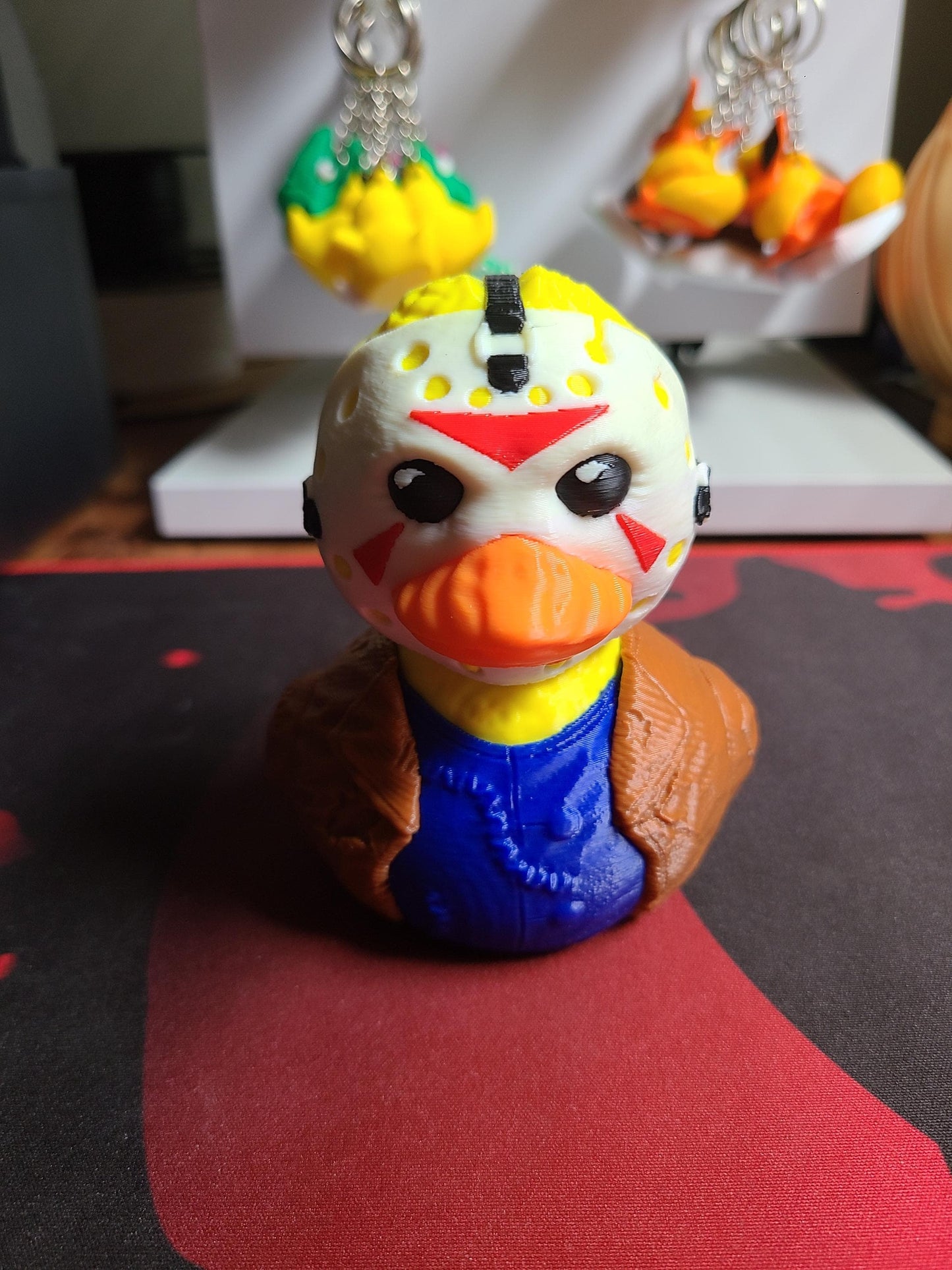 Jason Voorhees Duck 3D Printed Mini Small Large Size Jeep Duck Plastic Highly Detailed