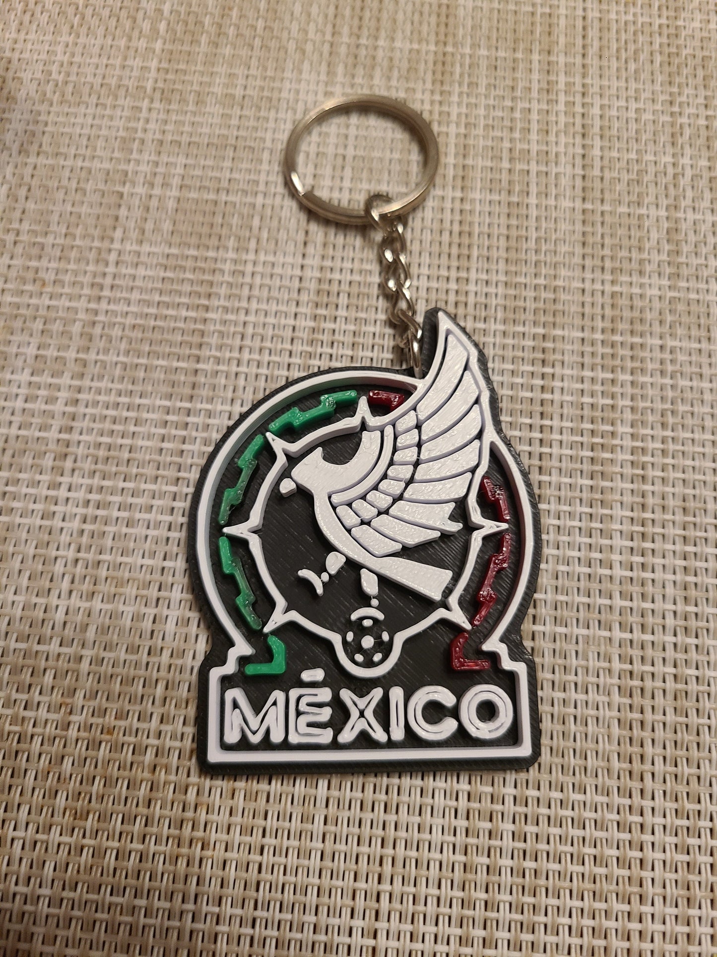Mexico National Soccer Team Logo Keychain Mexico Football