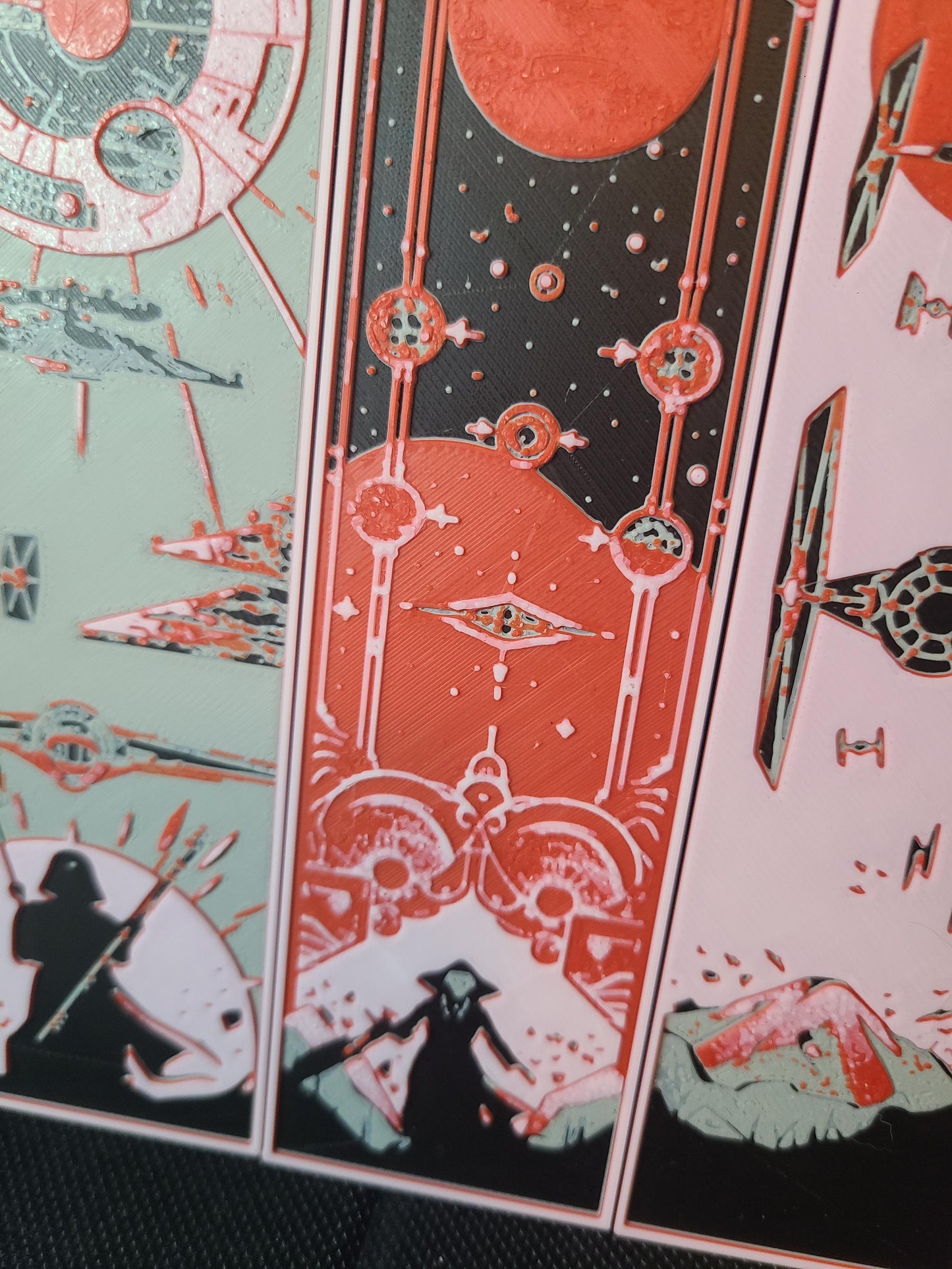 Starwars Bookmarks Set Of 3 Custom Colors Children's Books Gift Kids Party Favor Birthday Gift Bookworm