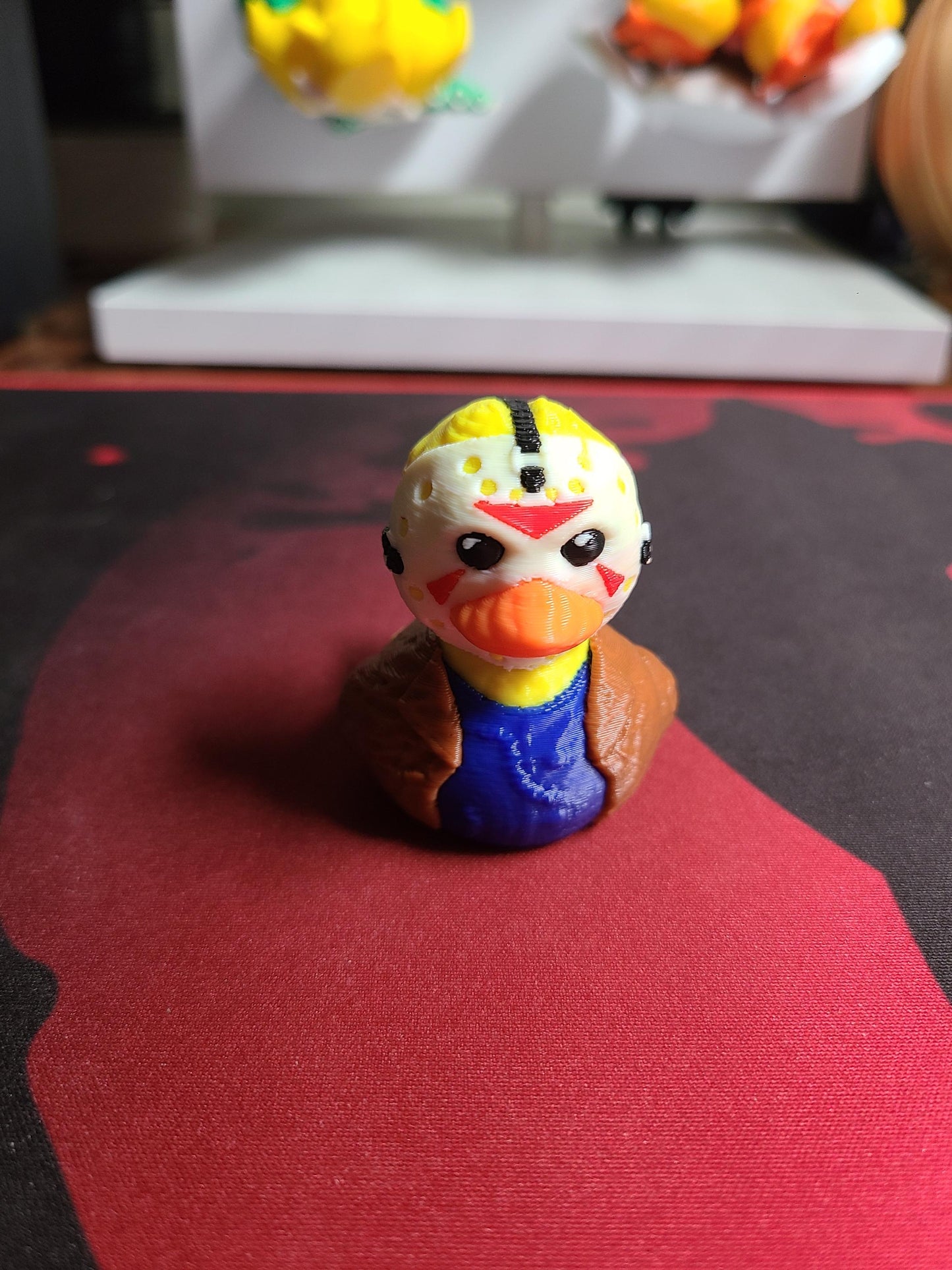 Jason Voorhees Duck 3D Printed Mini Small Large Size Jeep Duck Plastic Highly Detailed