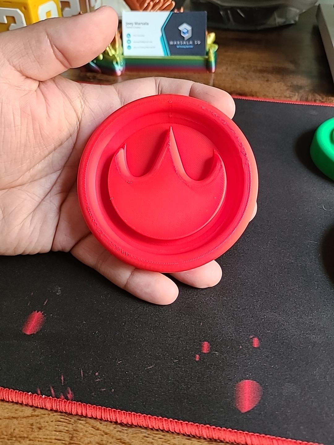 Legend of Zelda Ocarina of Time 3D Printed Sage Medallions Set Large Small