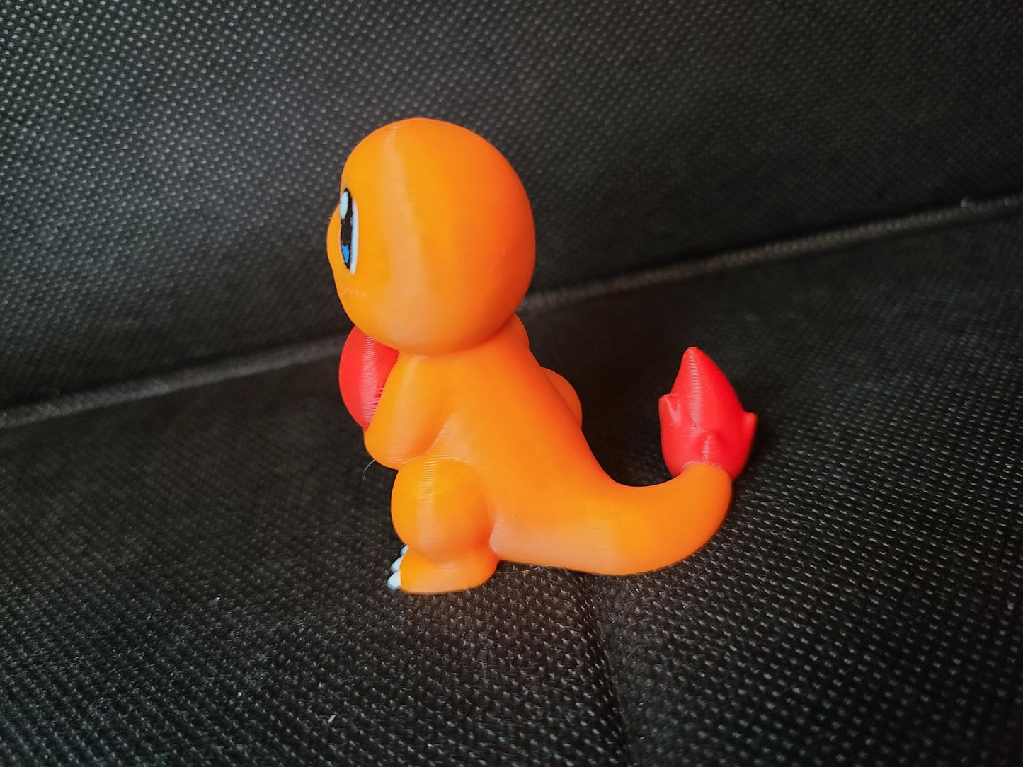 Valentine's Day Rose Heart Love Charmander Figure Fanart Pokemon 3d Printed Retro Holiday Decor