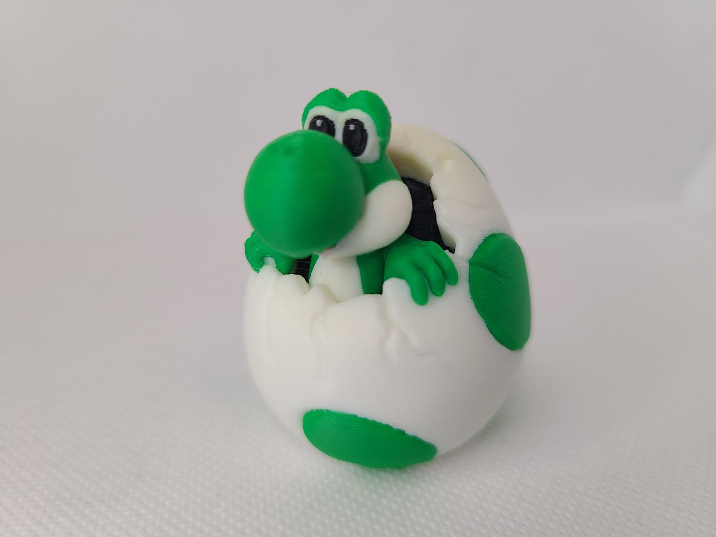Yoshi Egg Green Easter Mini Size Fanart Nintendo 3d Printed Retro Mario Super Mario Bros Brothers Multicolored