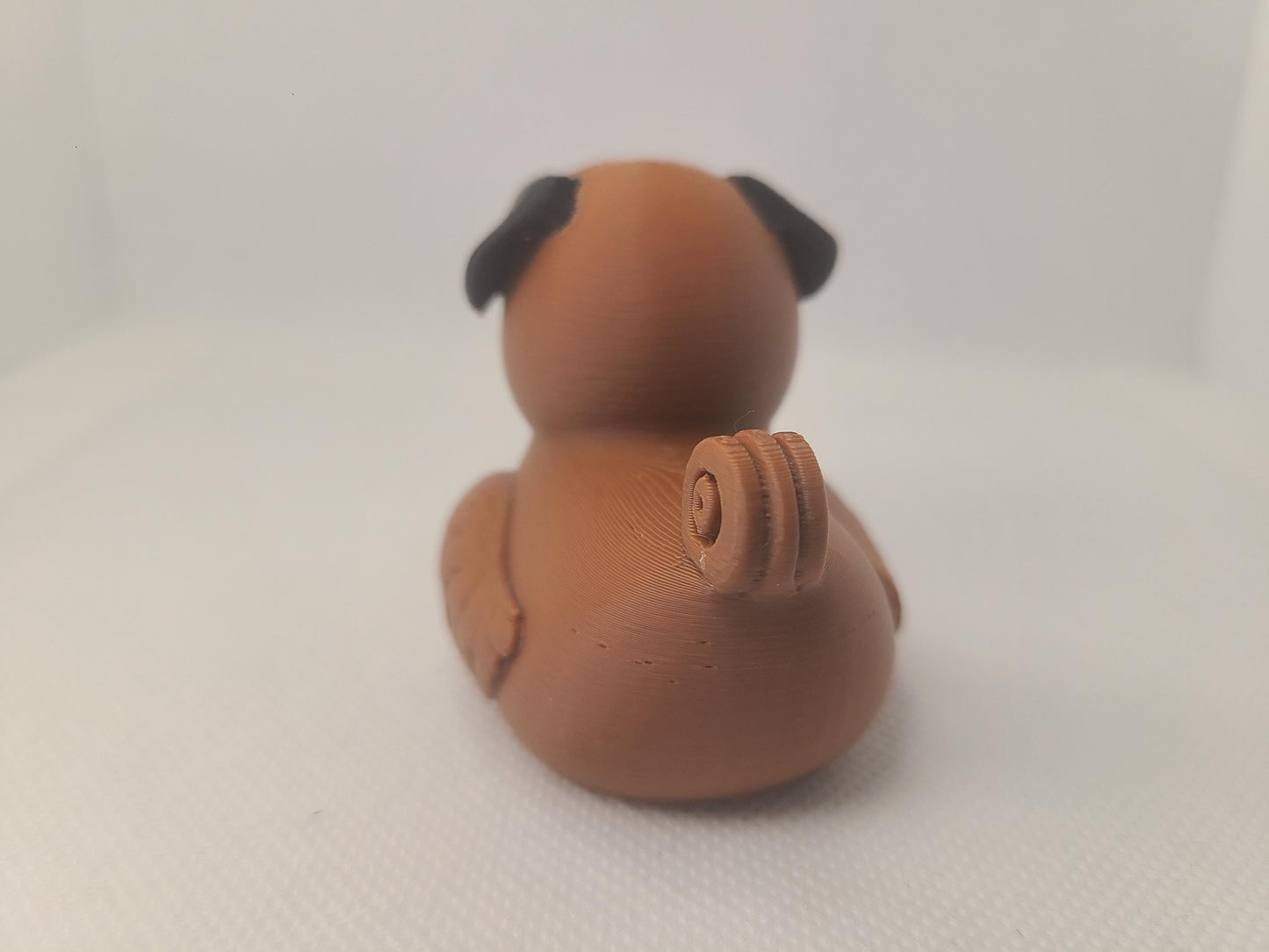 Pug Duck 3D Print Mini Size Dog Cute Caine Gift Pet Animal Puppy Cruise Duck