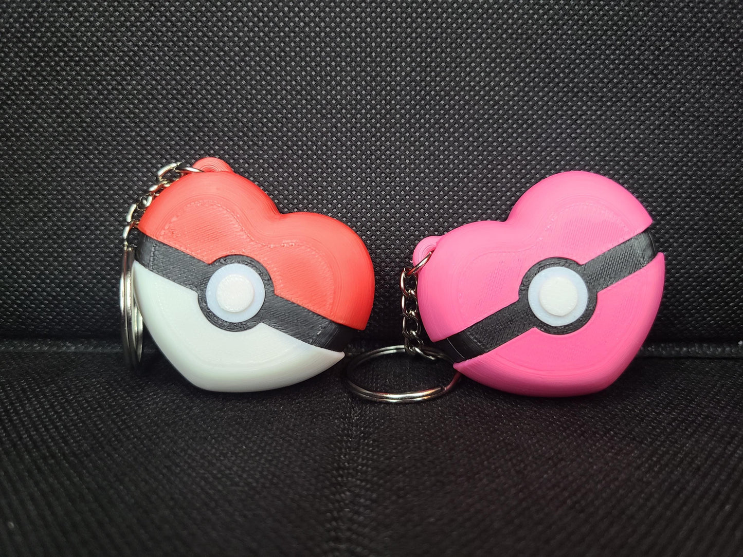 Pokémon Love Pokeball Pokemon 3D Printed Keychain Retro Party Favor Pikachu Classic Nintendo Eevee Evolution