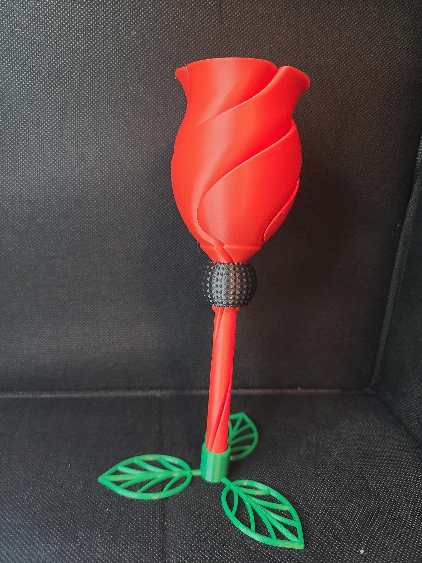 Twisted Rose Articulated Fidget Toy Large Mini Sizes Valentines Day Love Gift