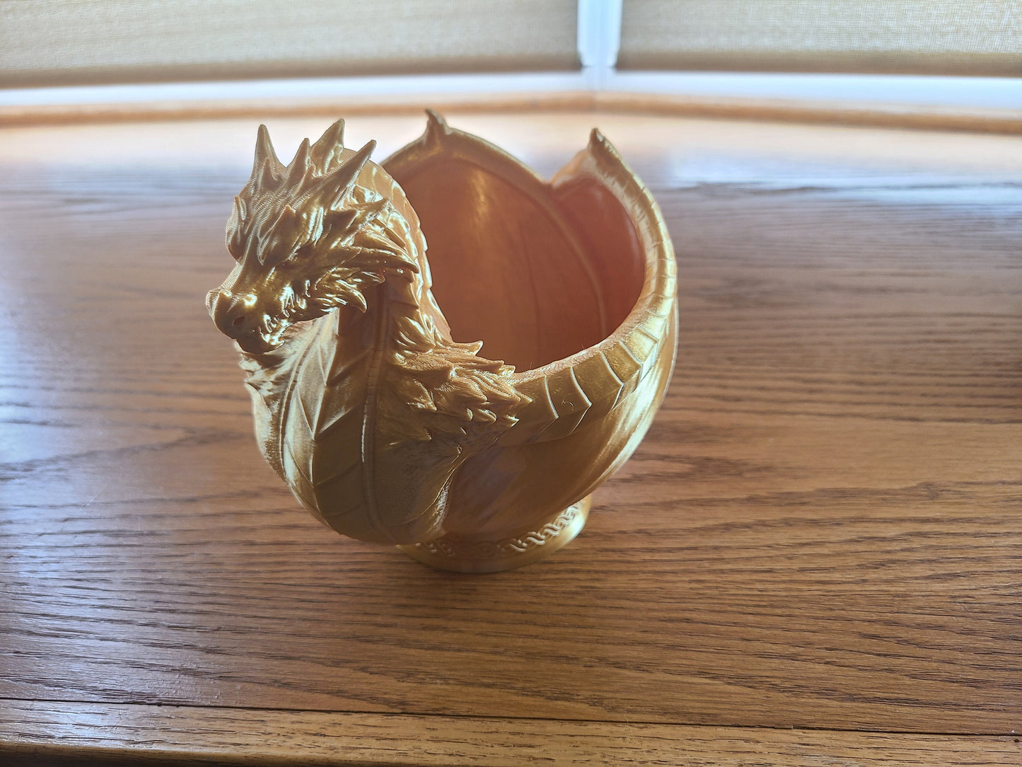 Dragon Bowl Planter for Tabletop Games and Plants