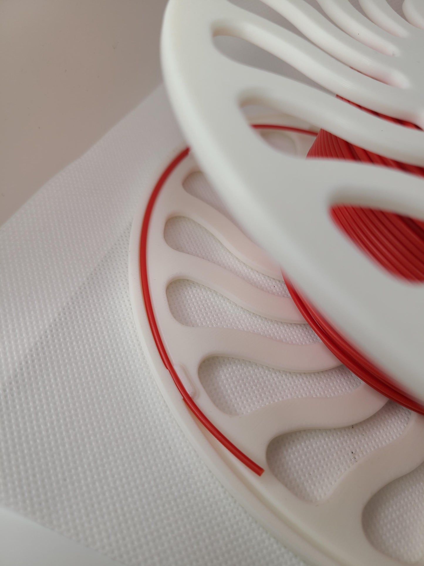 Bambu Lab Reusable Filament Spool - AMS Compatible A1, P1S, P1P, X1 3D Printed Single 4 Pack 10 Pack Lot