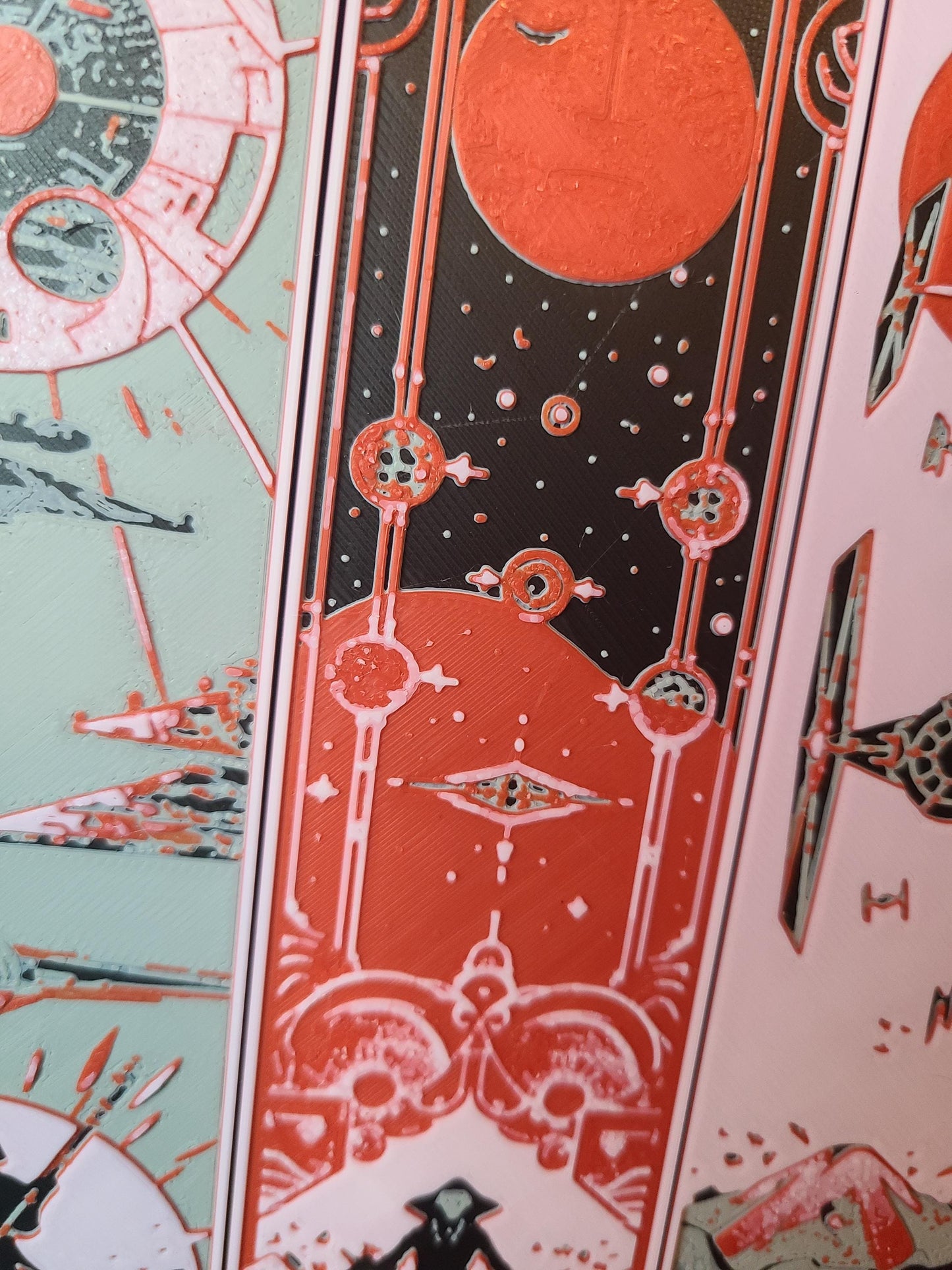 Starwars Bookmarks Set Of 3 Custom Colors Children's Books Gift Kids Party Favor Birthday Gift Bookworm