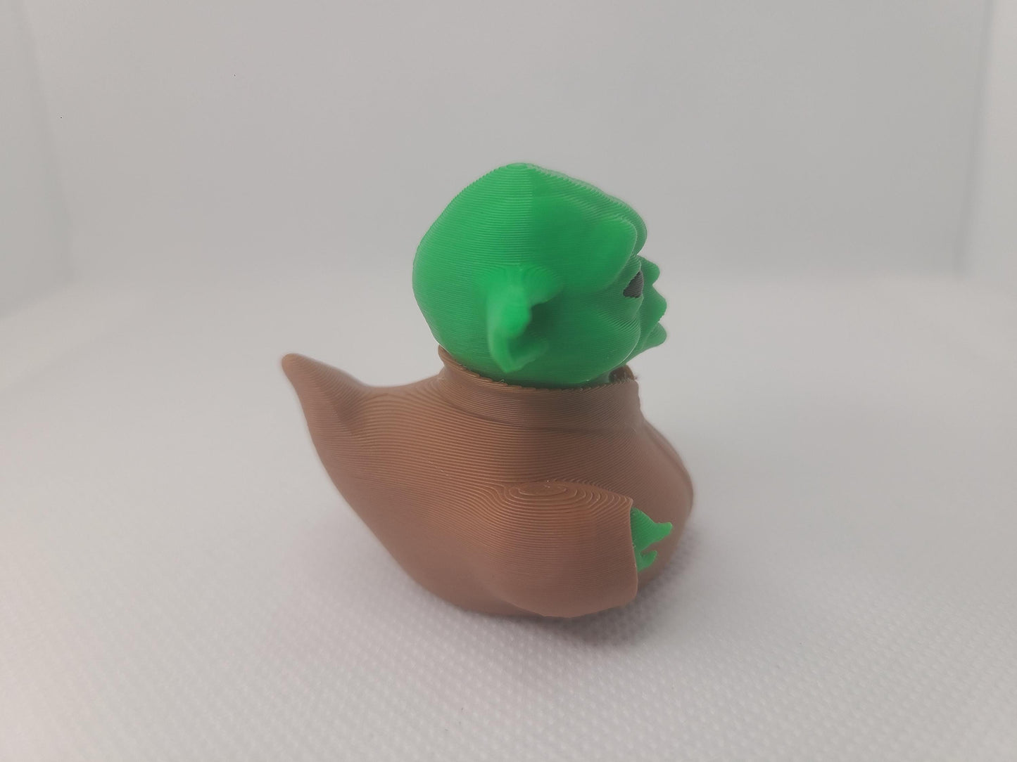 Yoda Duck 3D Printed Mini Size Star Wars Mandalorian Gift Birthday Nerd Geek