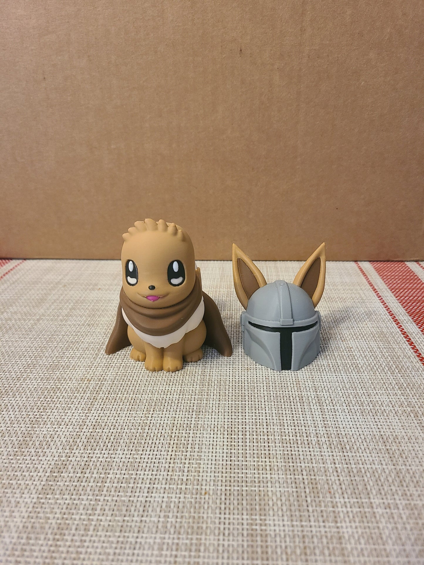 Mandalorian Starwars Eevee Figure Pokemon 4 inches tall retro Nintendo Mew Two Darthvader