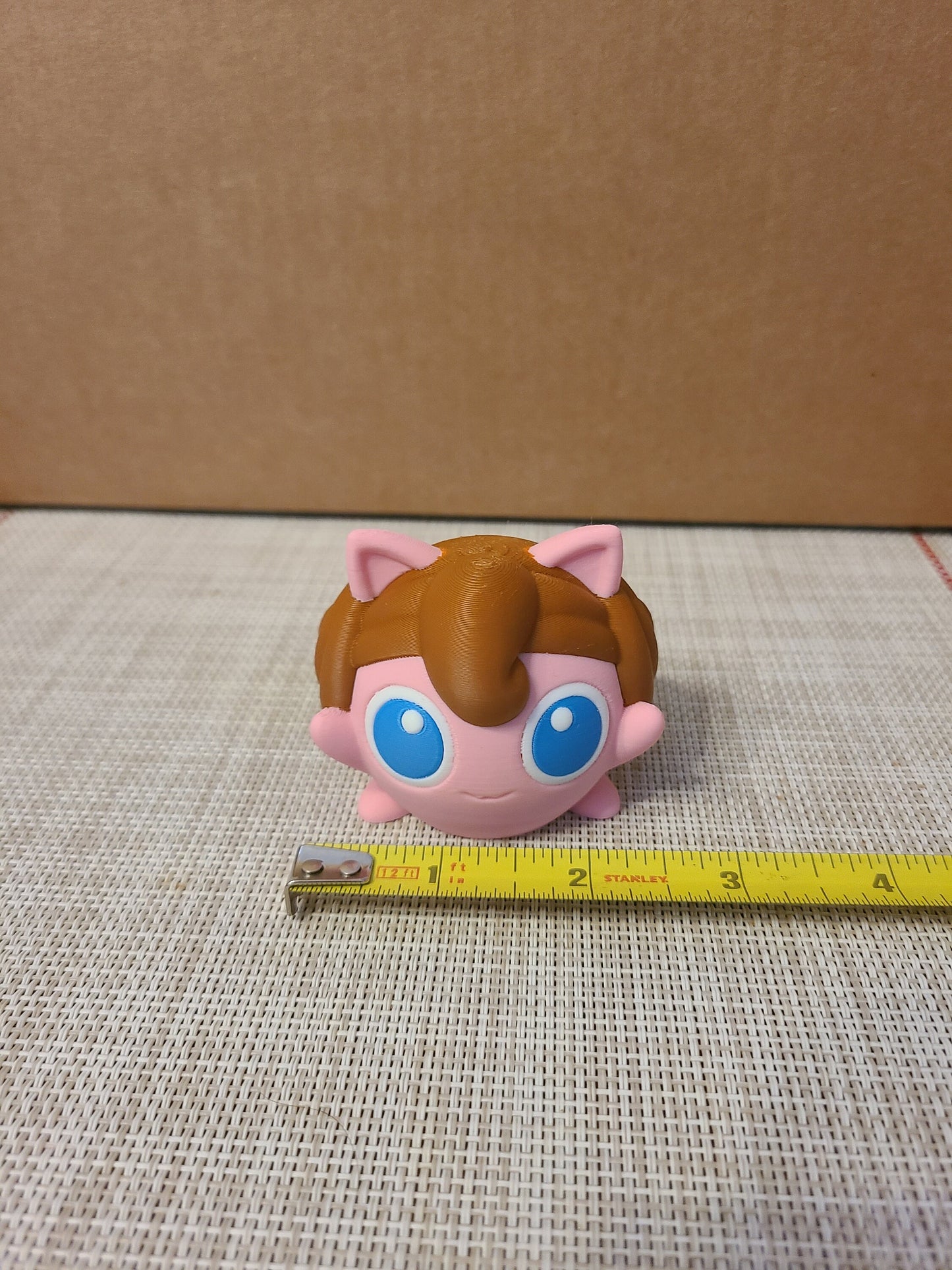 Leia Starwars Jigglypuff Figure Pokemon 2 inches tall retro Nintendo Mew Two Darthvader