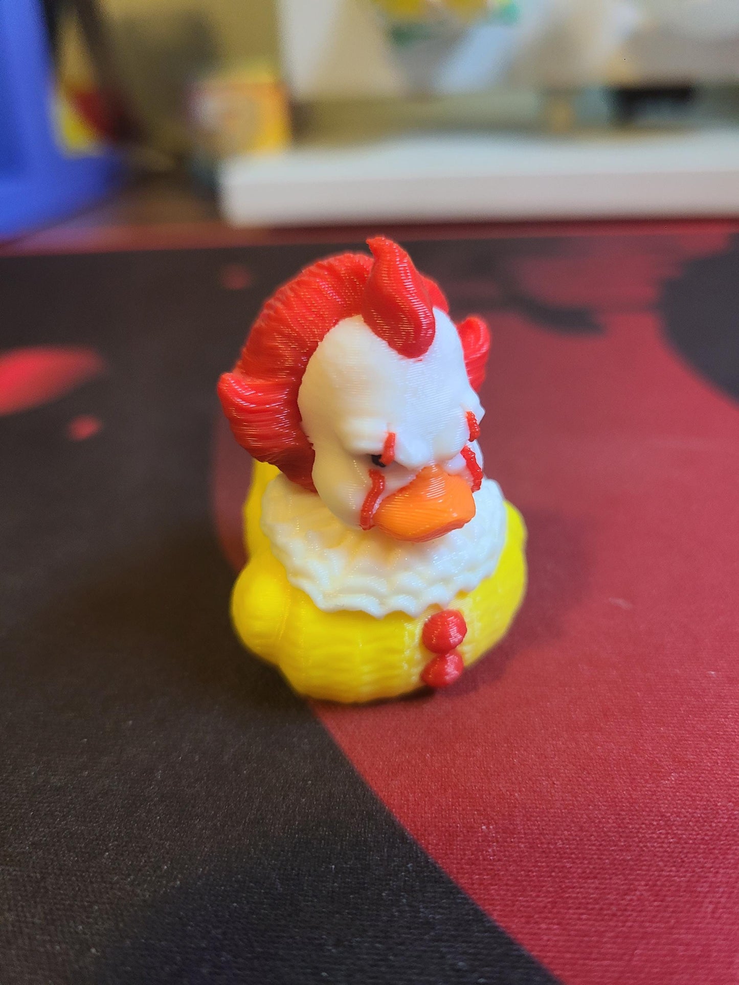 Pennywise IT Halloween 3D Printed Mini Small Large Size Jeep Duck Plastic Highly Detailed Horror