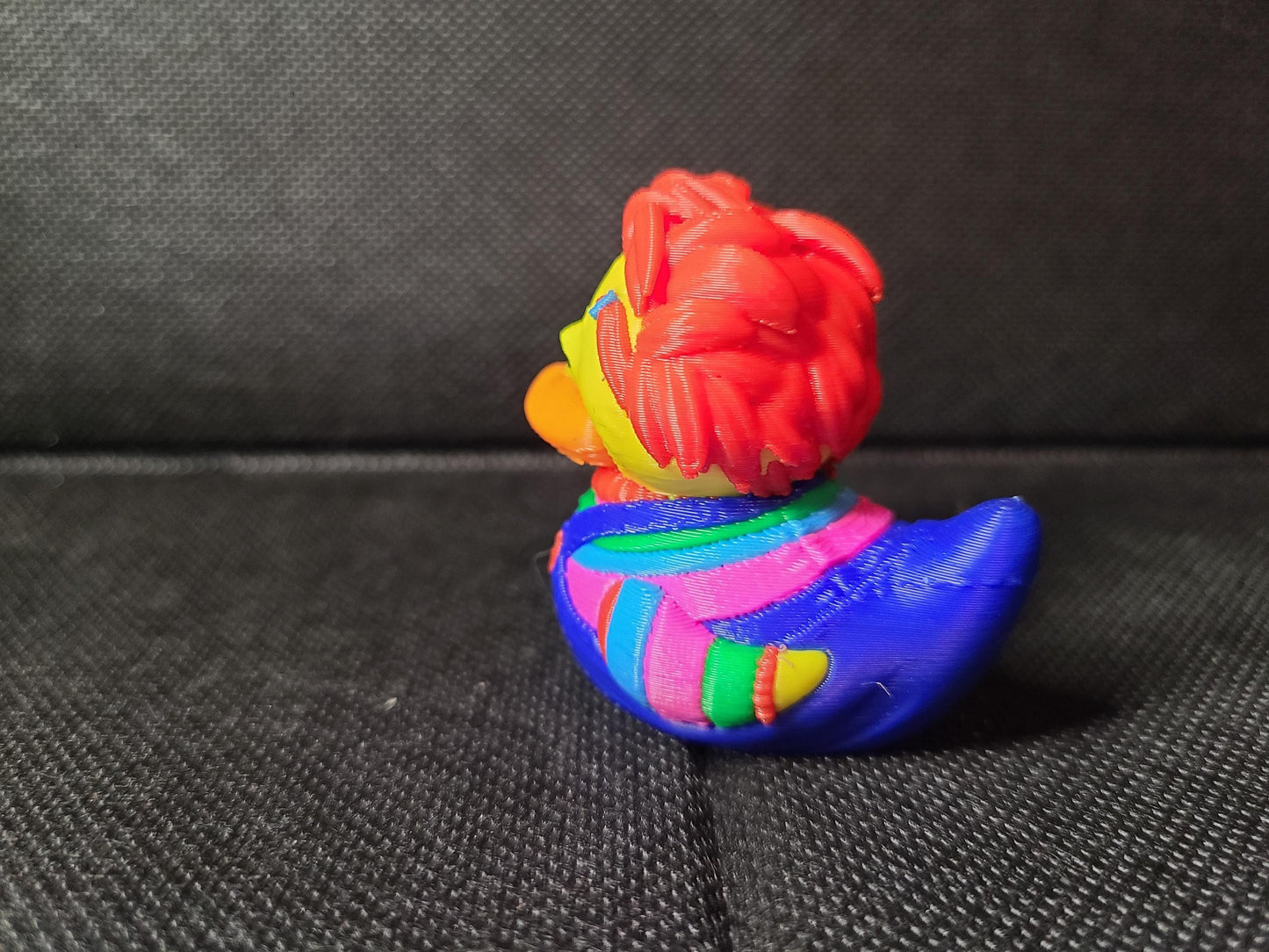 Chucky Mini Duck 3D Printed Toys Halloween Child's Play Creepy Scary Serial Killer Doll Movie