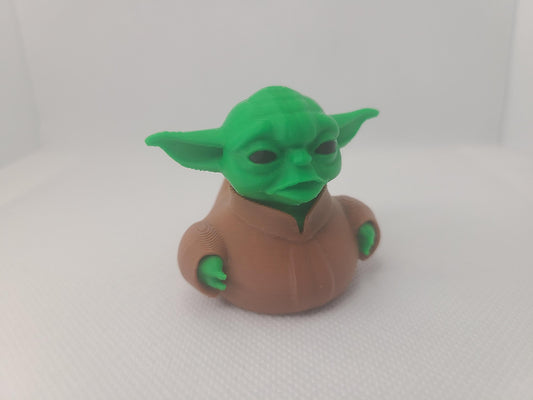 Yoda Duck 3D Printed Mini Size Star Wars Mandalorian Gift Birthday Nerd Geek