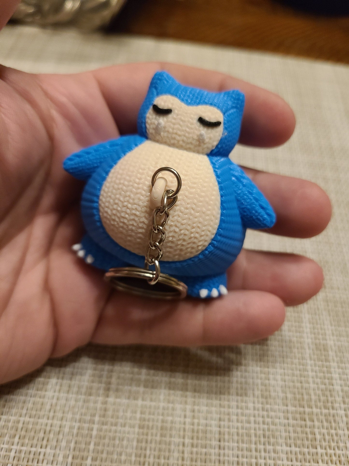 Pokémon Knitted Pokemon 3D Printed Keychain Retro Party Favor Pikachu Classic Nintendo Eevee Evolution