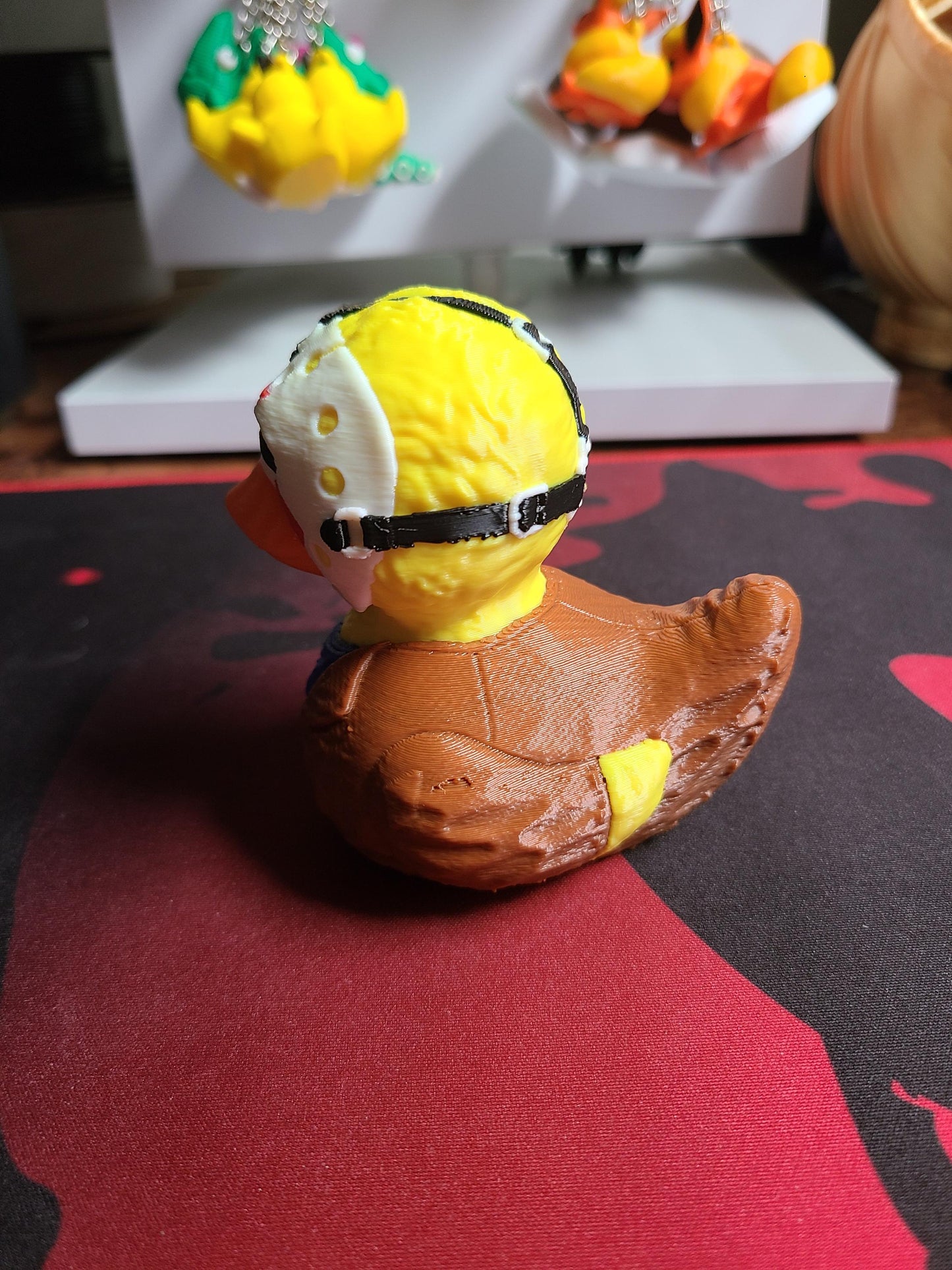 Jason Voorhees Duck 3D Printed Mini Small Large Size Jeep Duck Plastic Highly Detailed