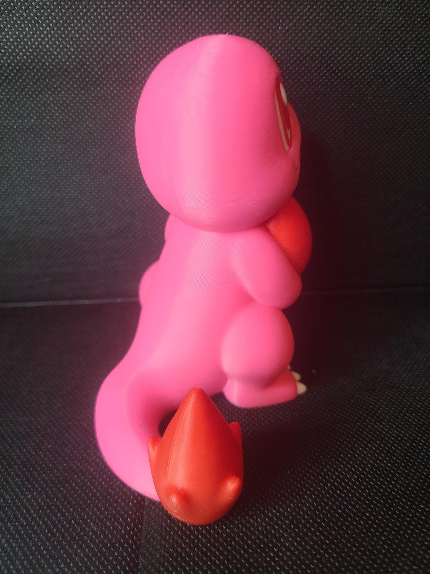Valentine's Day Rose Heart Love Charmander Figure Fanart Pokemon 3d Printed Retro Holiday Decor