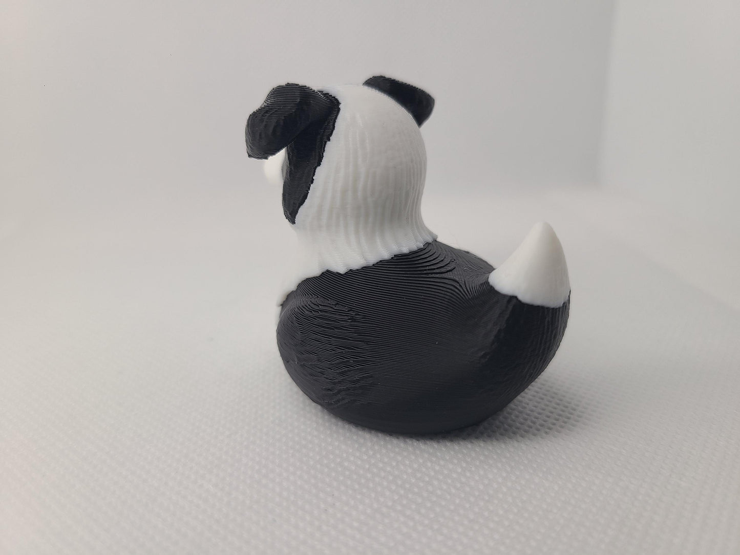 Border Collie Duck 3D Print Mini Size Dog Cute Caine Gift Pet Animal Puppy