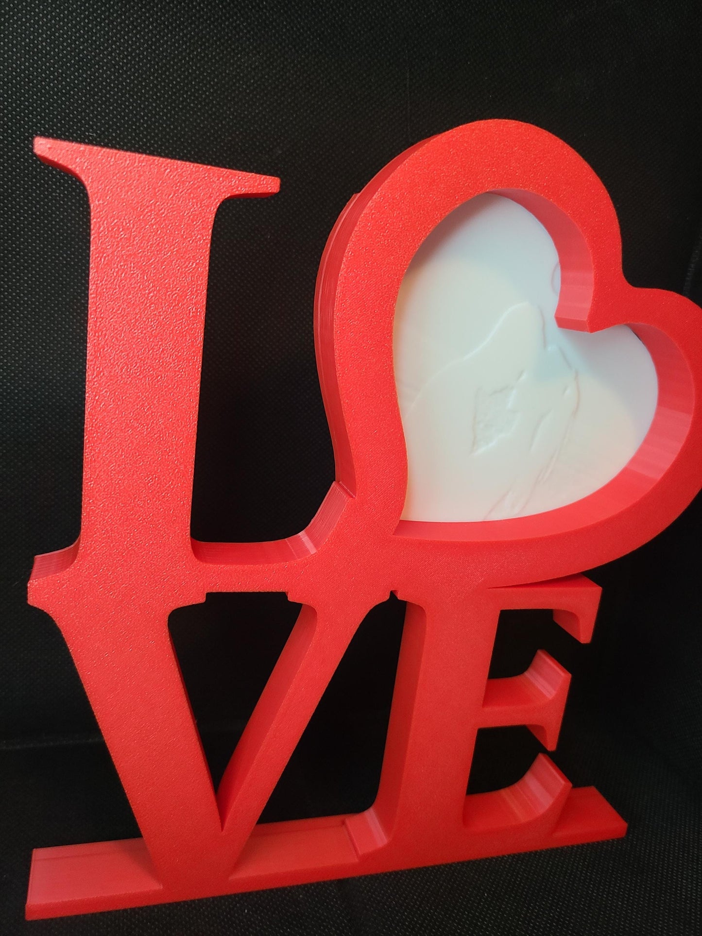 Love Picture Frame Lithophane Customizable Valentines Day Gift