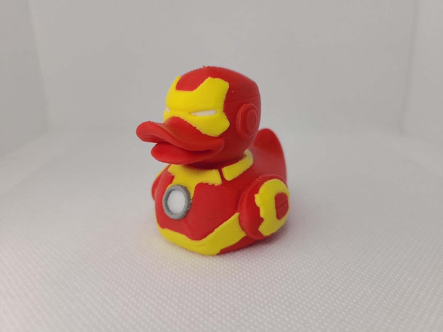 Iron Man Duck 3D Printed Fanart Mini Size Ironman Marvel Tony Stark Comic Book