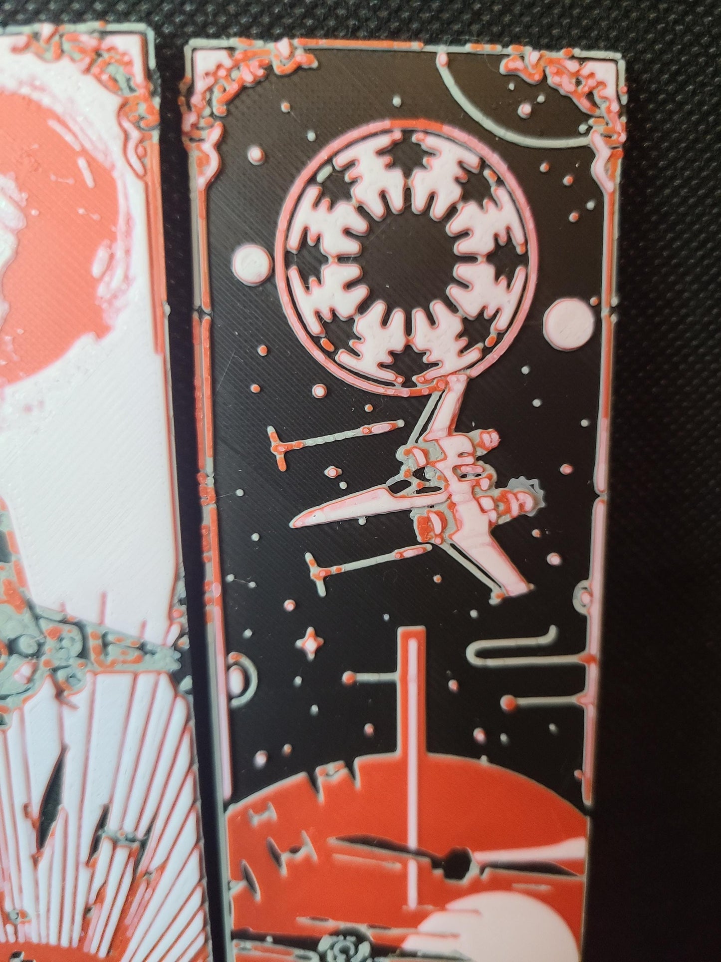 Starwars Bookmarks Set Of 3 Custom Colors Children's Books Gift Kids Party Favor Birthday Gift Bookworm