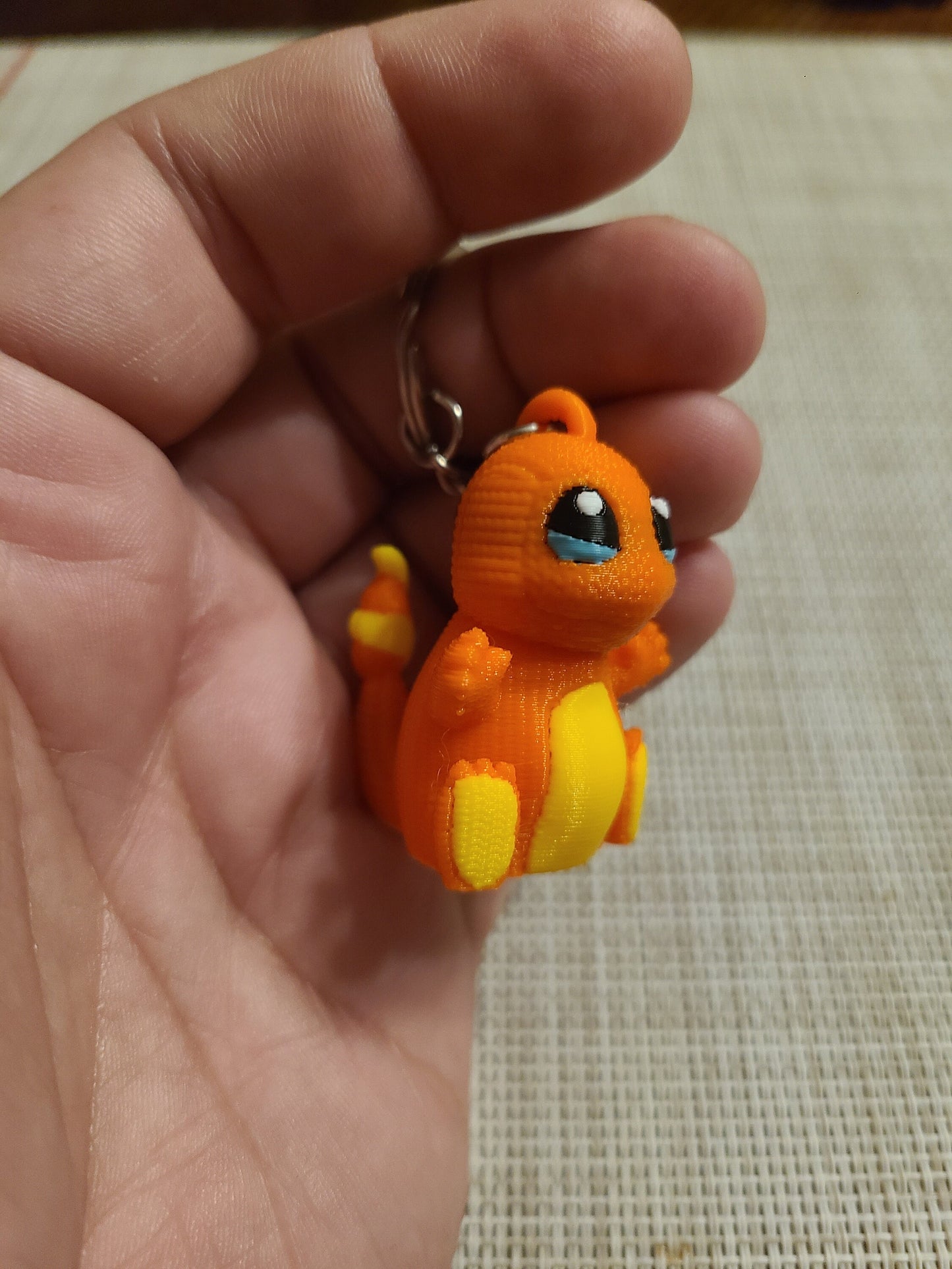 Pokémon Knitted Pokemon 3D Printed Keychain Retro Party Favor Pikachu Classic Nintendo Eevee Evolution