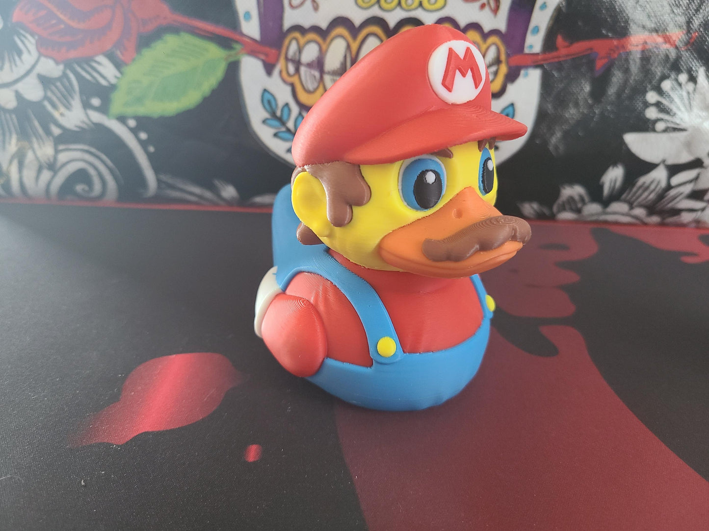 Mario Super Mario Bros Duck 3D Printed Large Small Mini Sizes Jeep Duck Plastic Highly Detailed