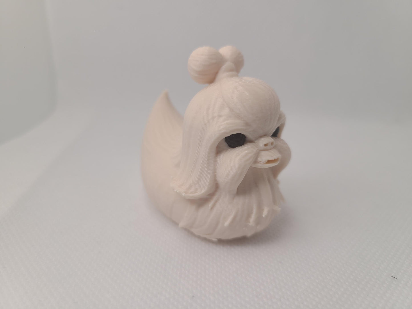 Shih Tzu Duck 3D Print Mini Size Dog Cute Caine Gift Pet Animal Puppy Cruise Duck