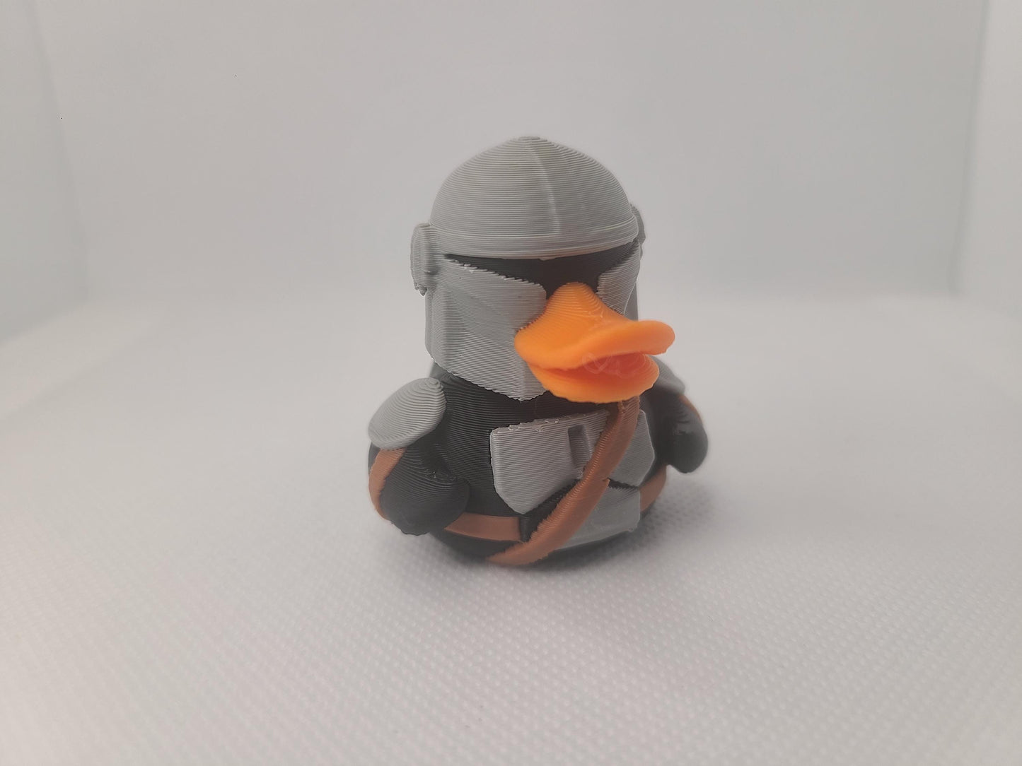 Mando Duck 3D Printed Mini Size Star Wars Mandalorian Gift Birthday Nerd Geek