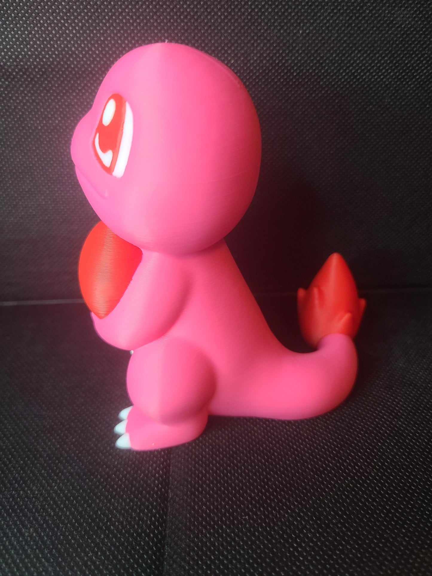 Valentine's Day Rose Heart Love Charmander Figure Fanart Pokemon 3d Printed Retro Holiday Decor