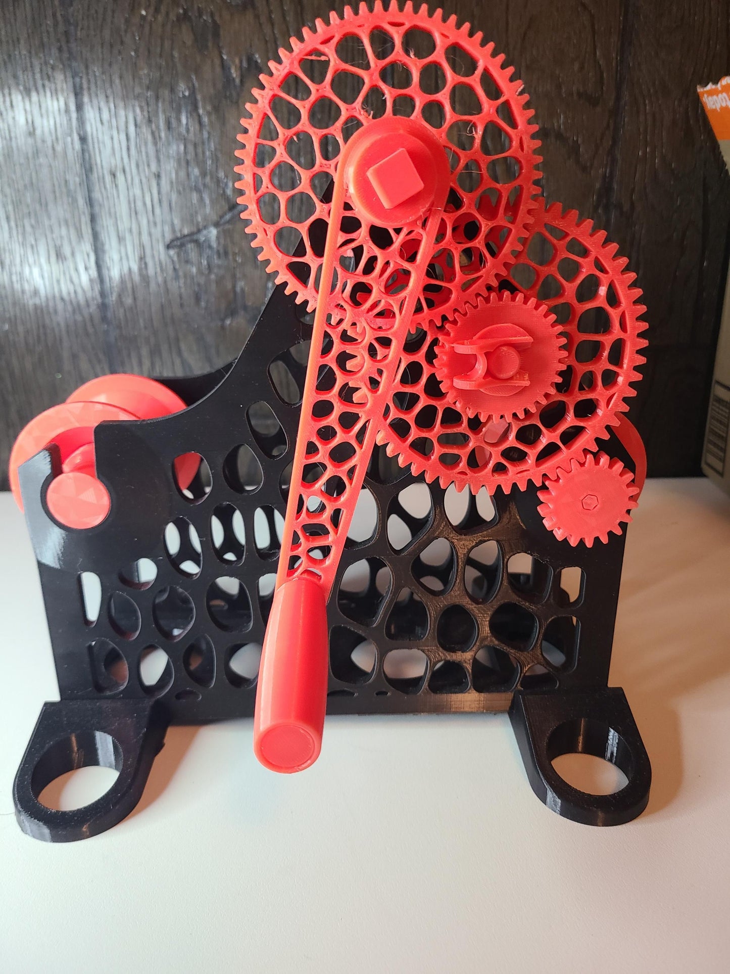 Universal 3D Filament Re-spooler/Transfer - Pre-assembled Bambu Lab With Spools PETG