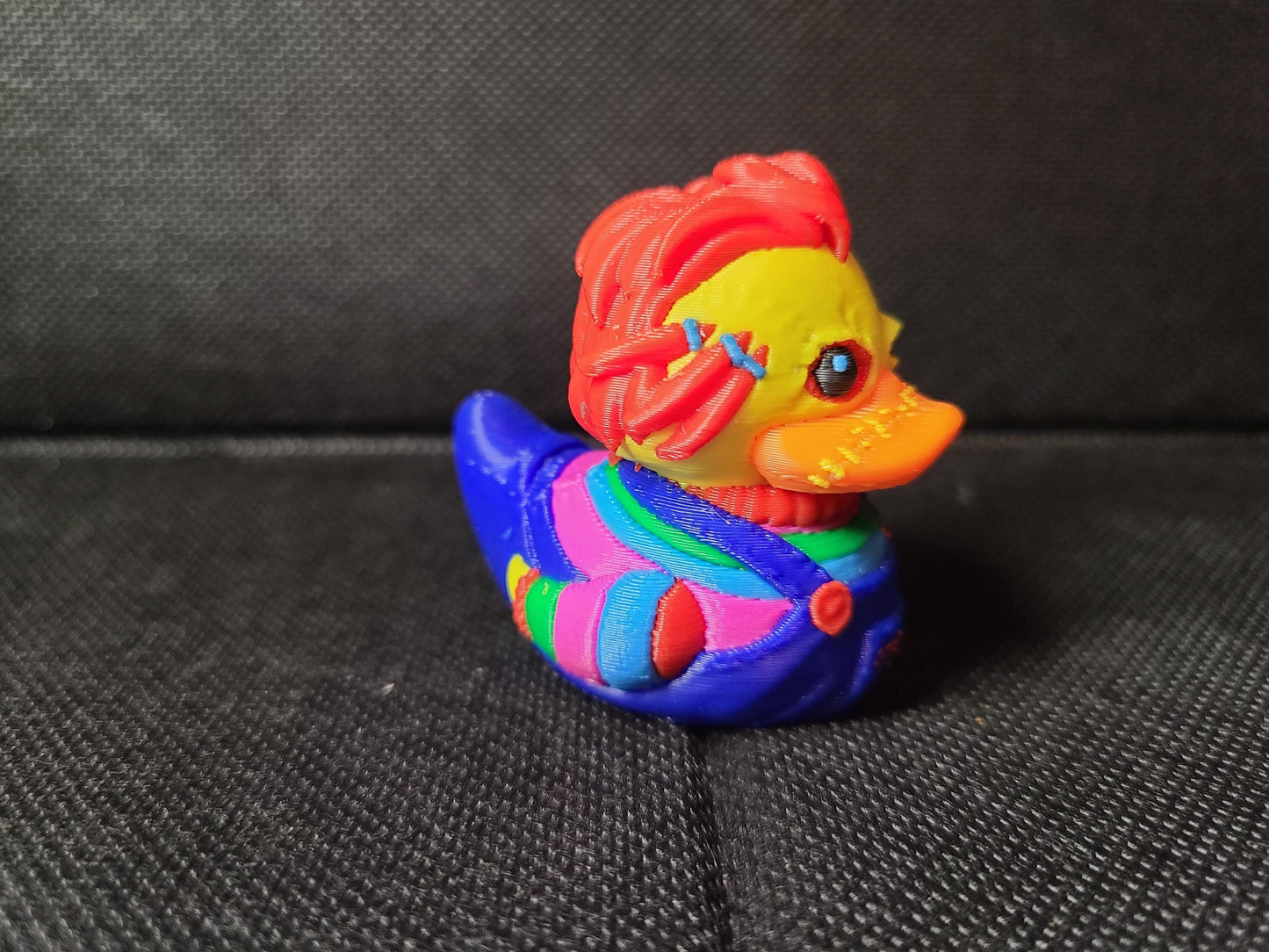 Chucky Mini Duck 3D Printed Toys Halloween Child's Play Creepy Scary Serial Killer Doll Movie