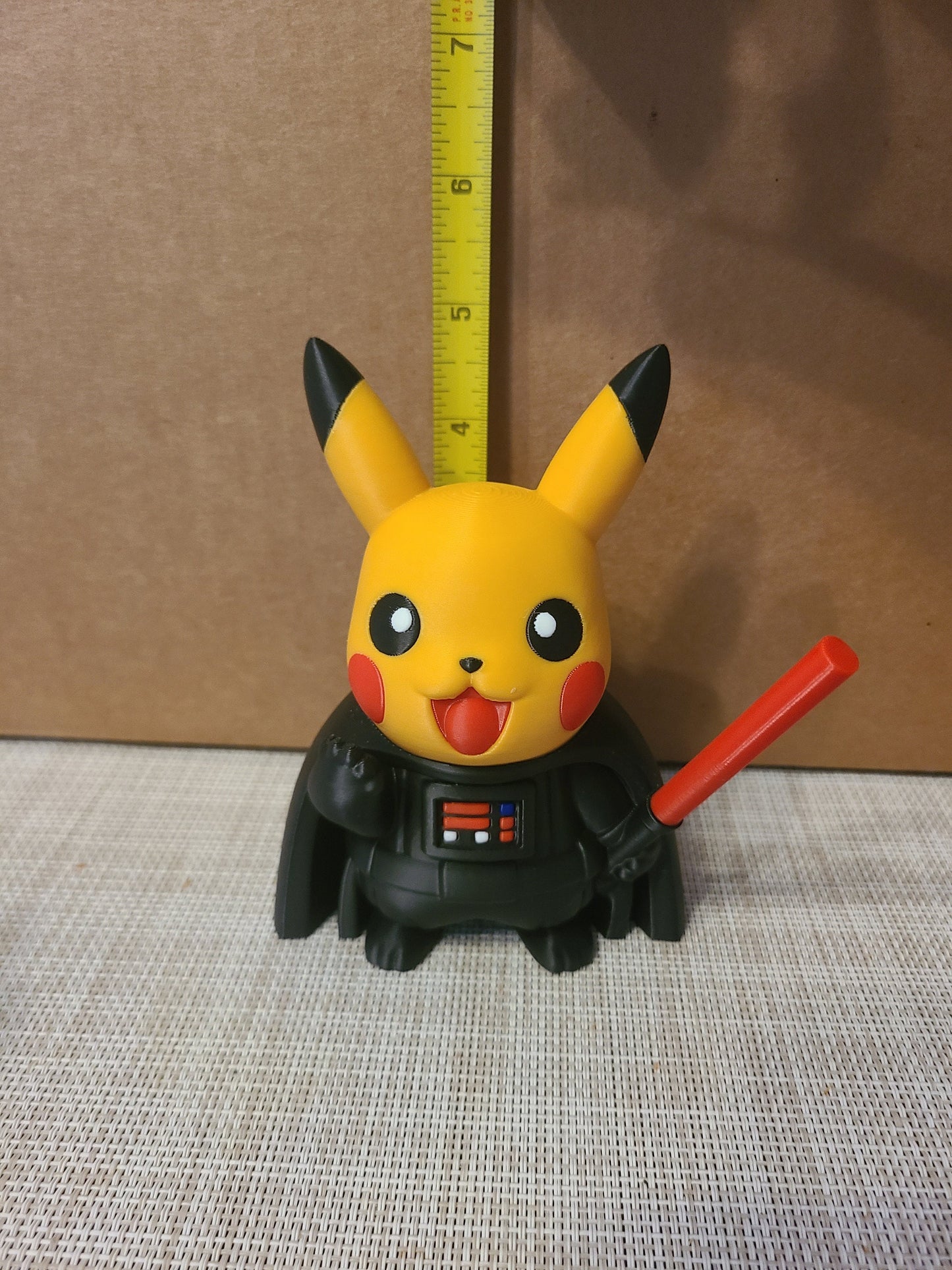 Darth Vader Starwars Pikachu Figure Pokemon 5 inches tall retro Nintendo Mew Two Darthvader