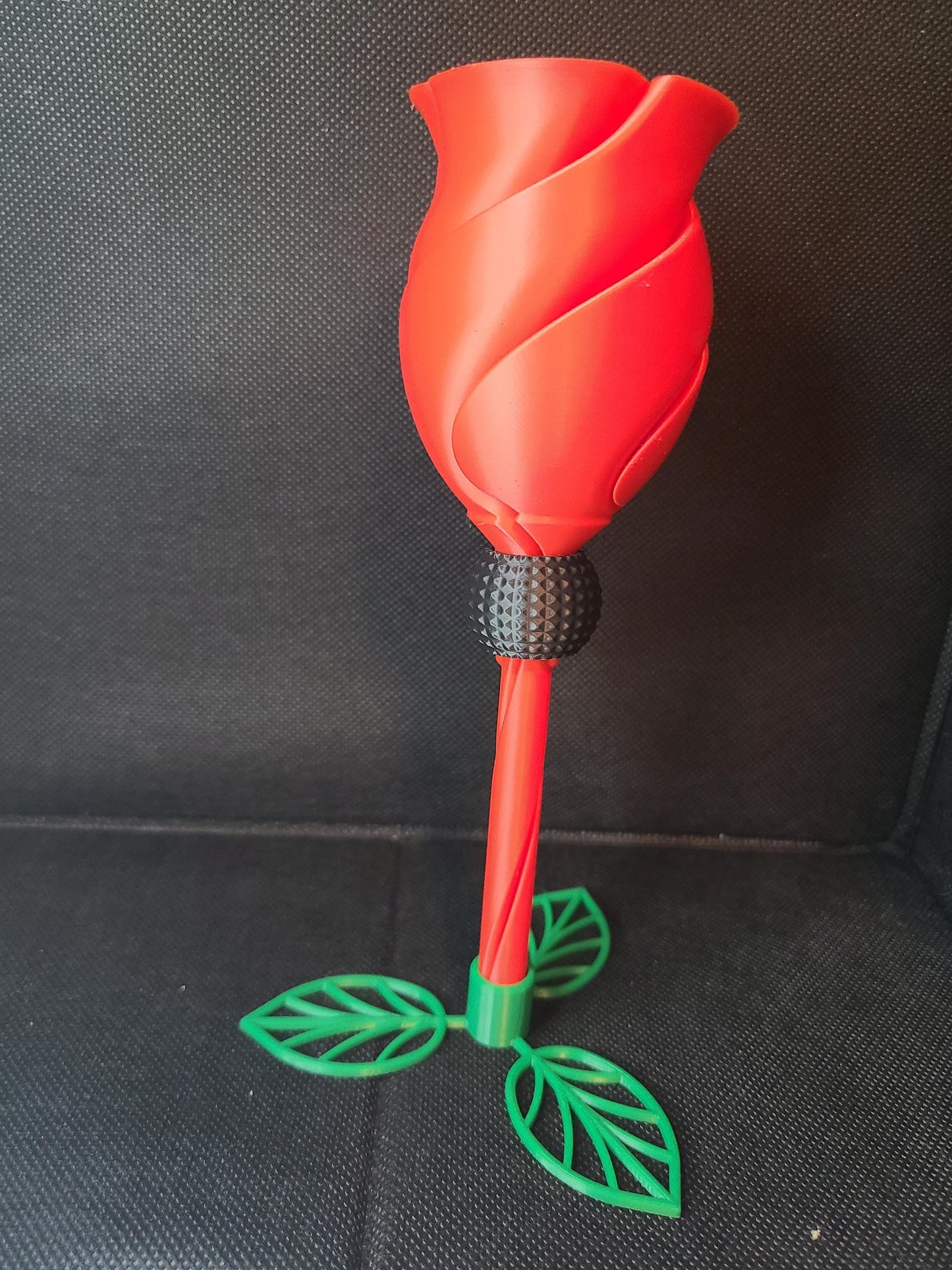 Twisted Rose Articulated Fidget Toy Large Mini Sizes Valentines Day Love Gift