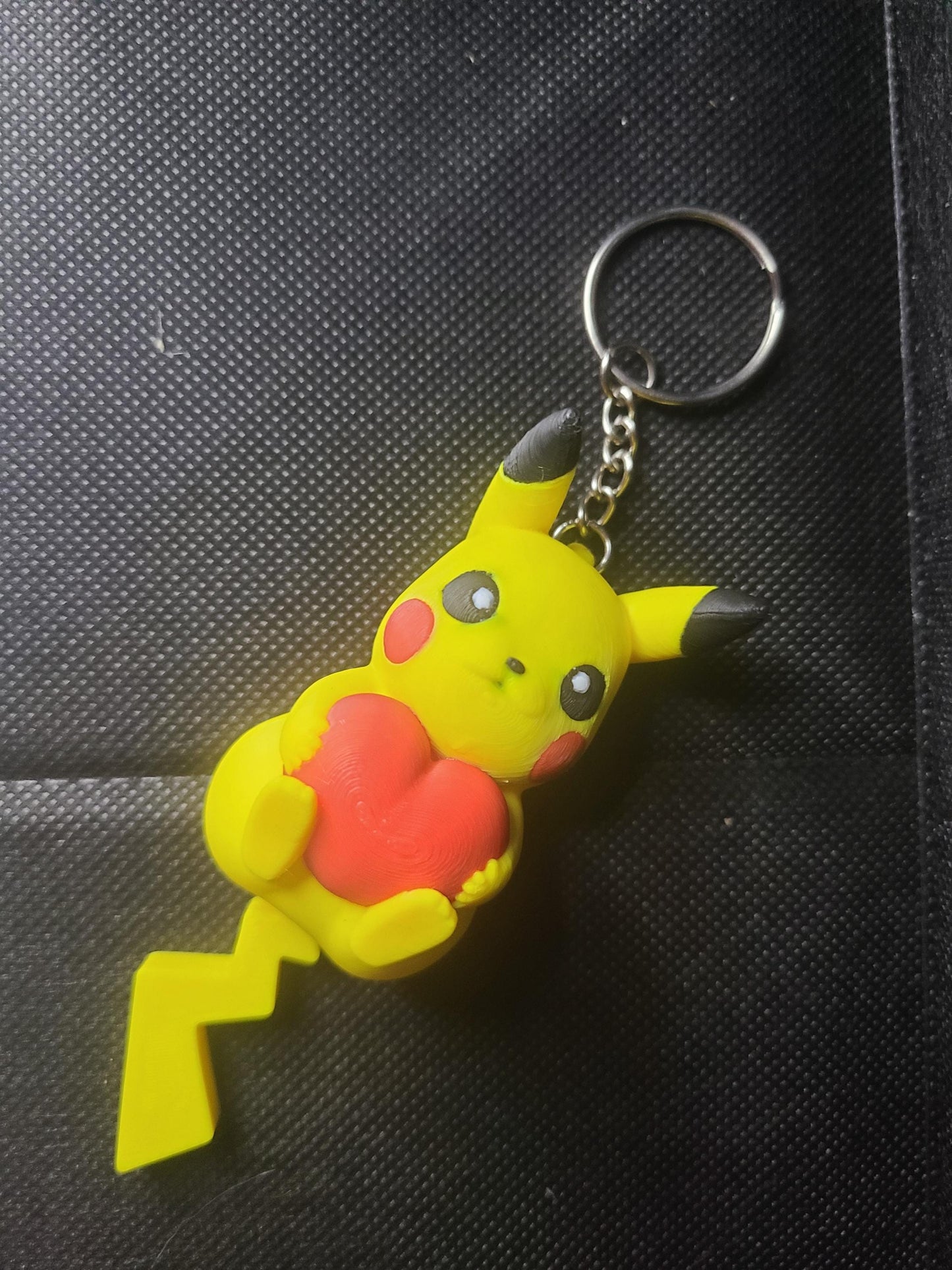 Pokémon Love Pikachu Pokemon 3D Printed Keychain Retro Party Favor Classic Nintendo Eevee Evolution Heart